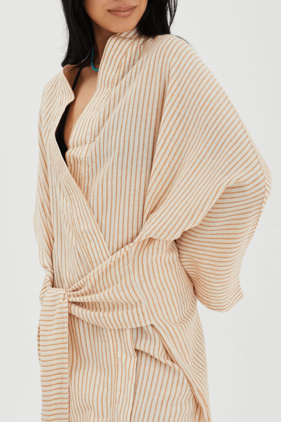 Aster Kimono: Mustard