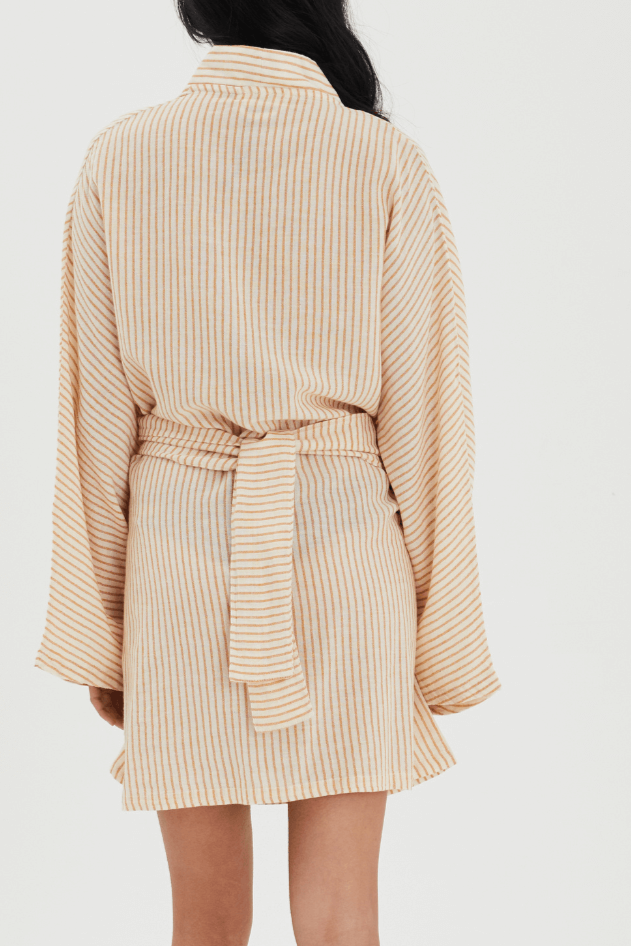 Aster Kimono: Mustard