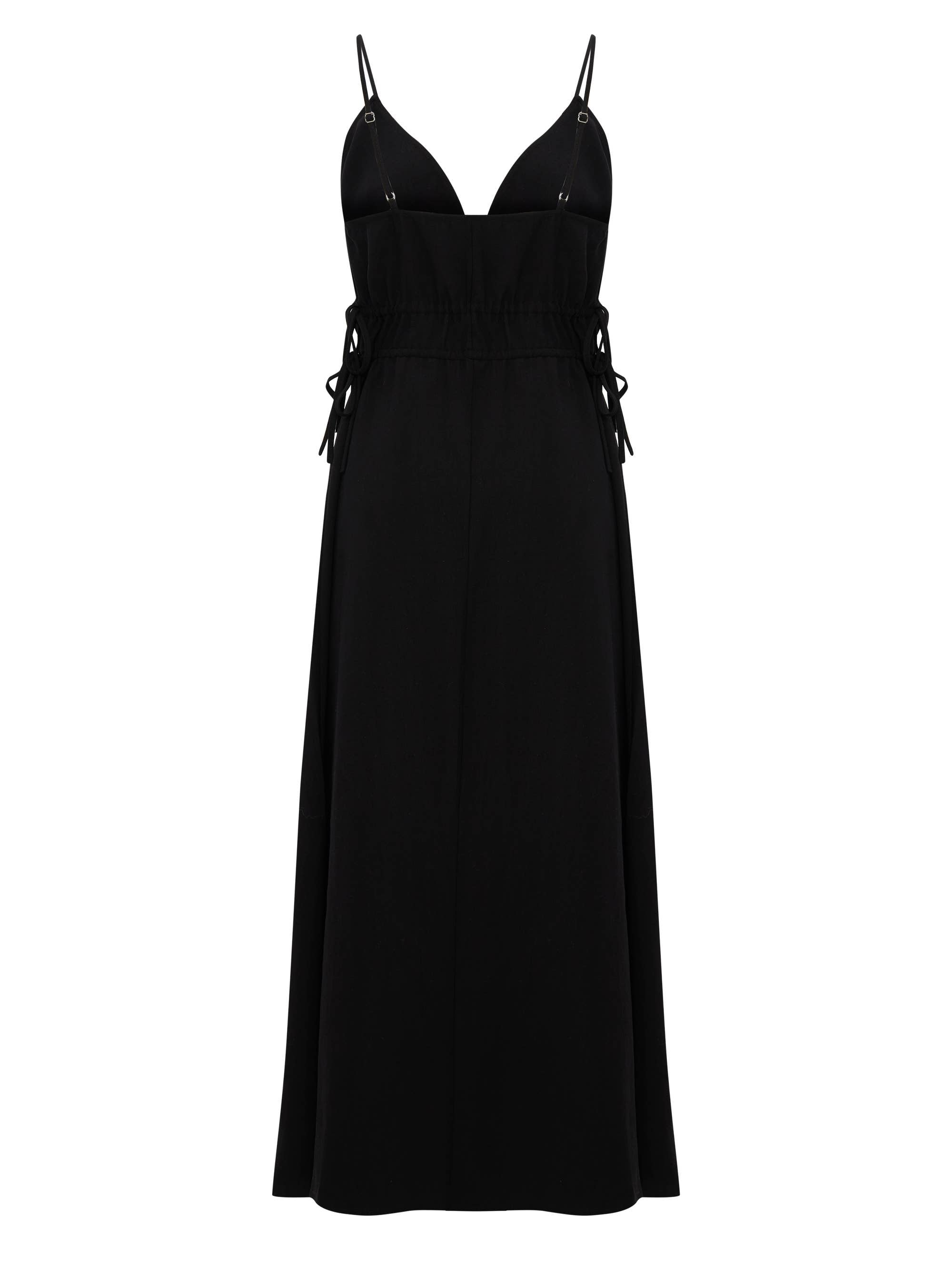 Sofia Ties Maxi Dress