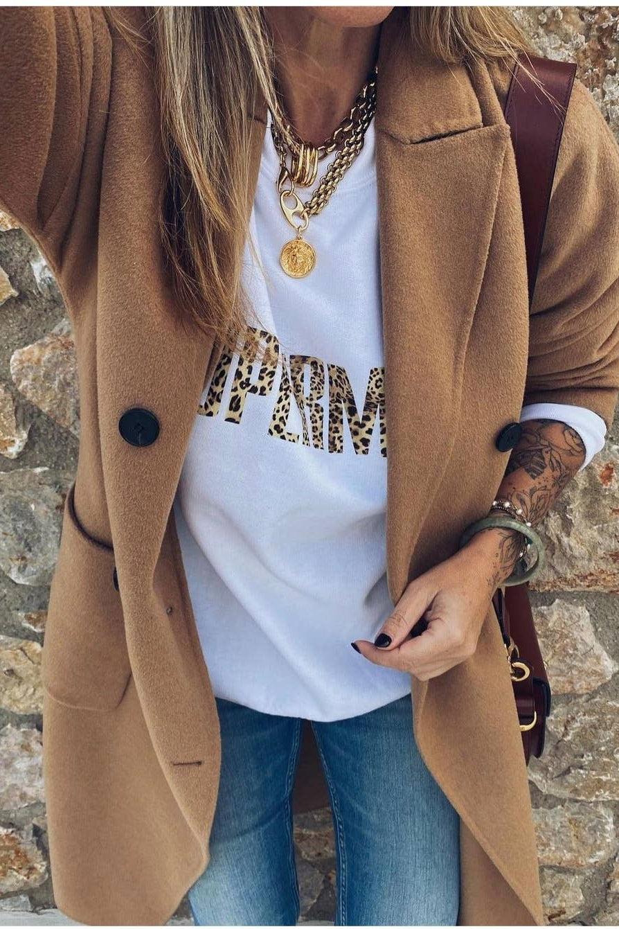 Gold Lucky Coin Statement Necklace