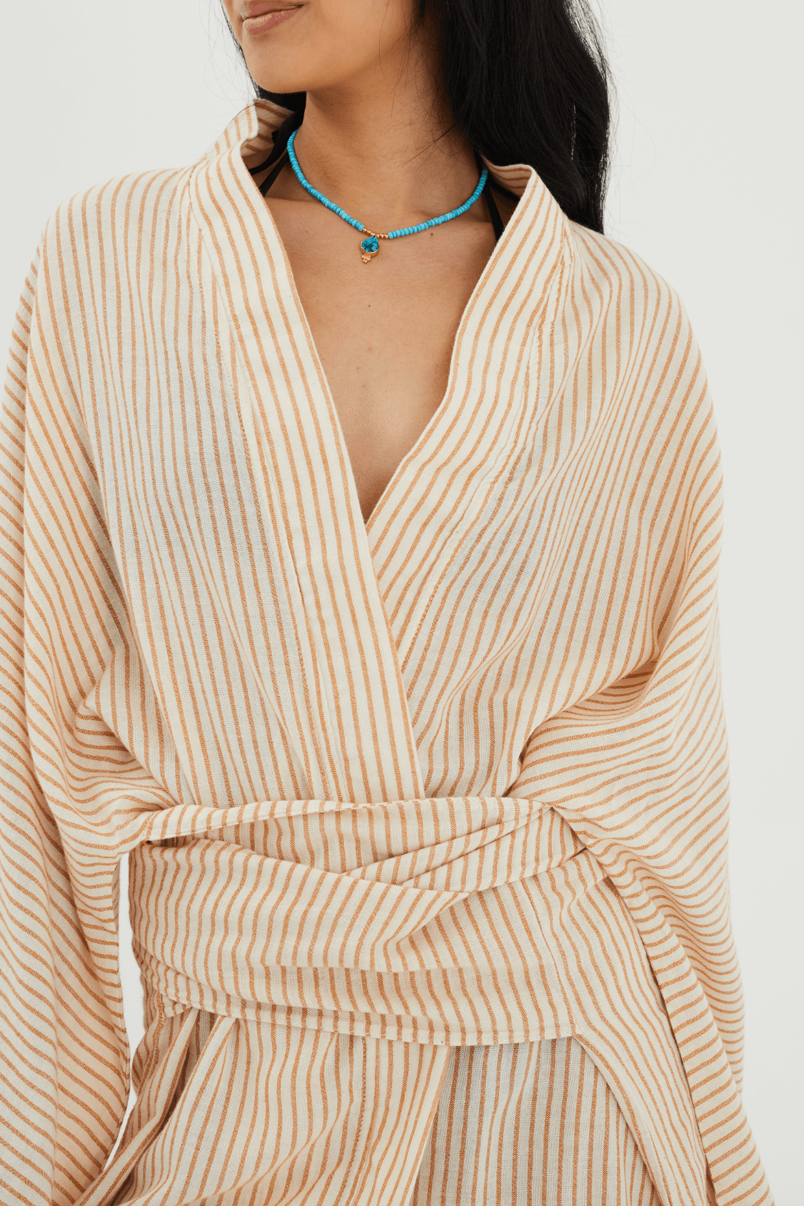 Aster Kimono: Mustard
