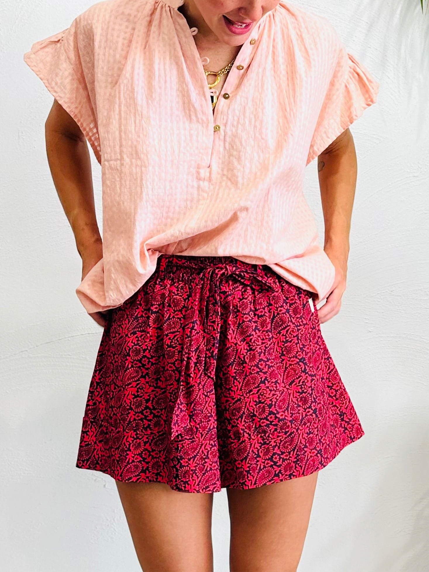 Azura Frill Sleeve Blouse