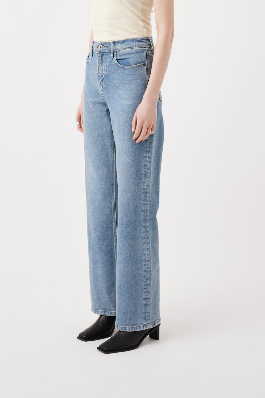 Farrah High Rise Wide Leg Jean -Unity