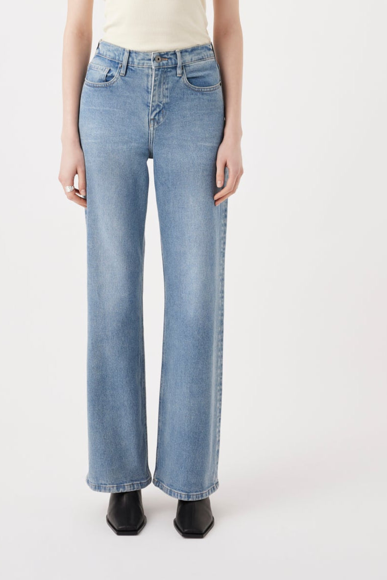 Farrah High Rise Wide Leg Jean -Unity