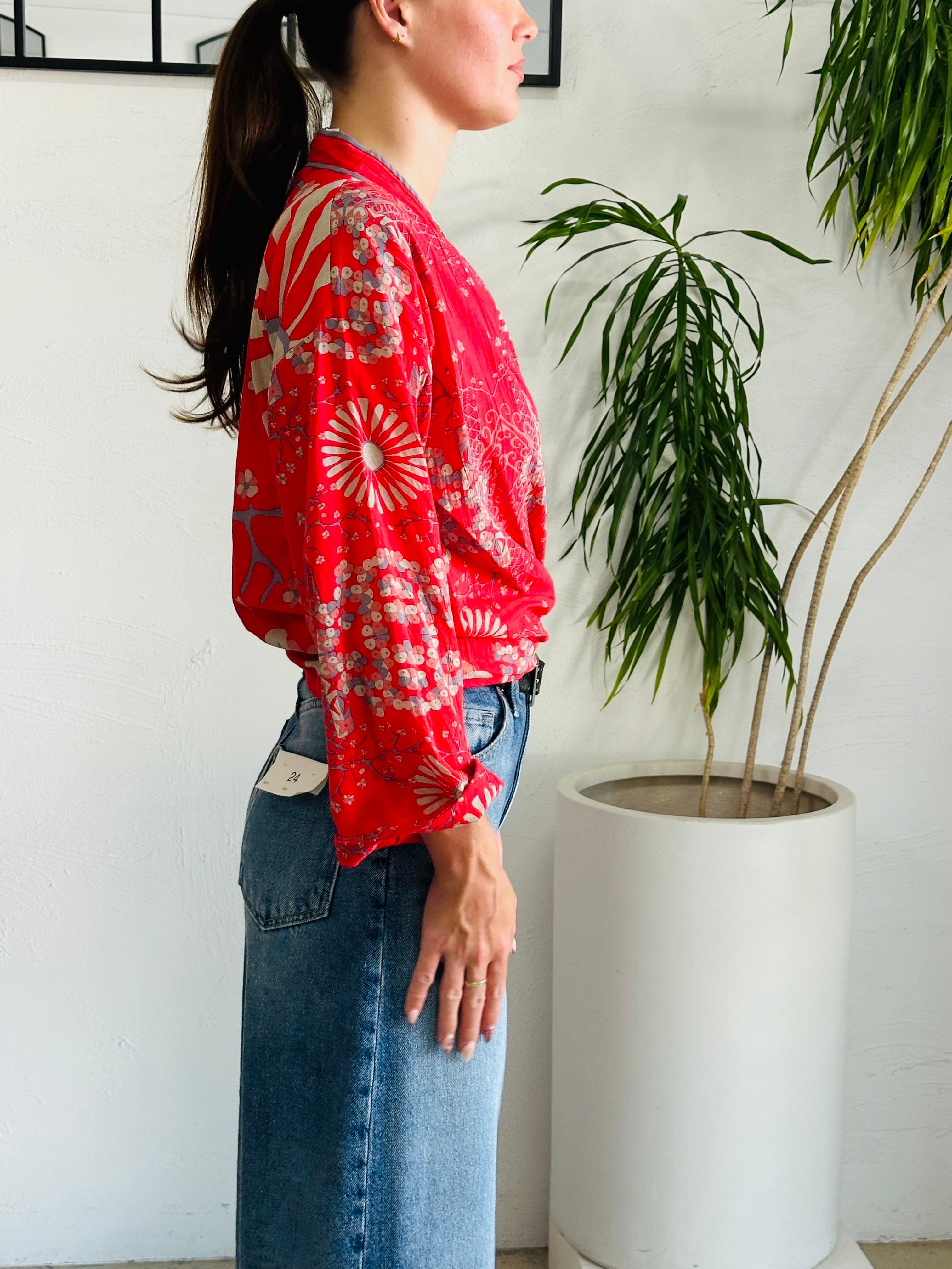 Kimono kiora Red