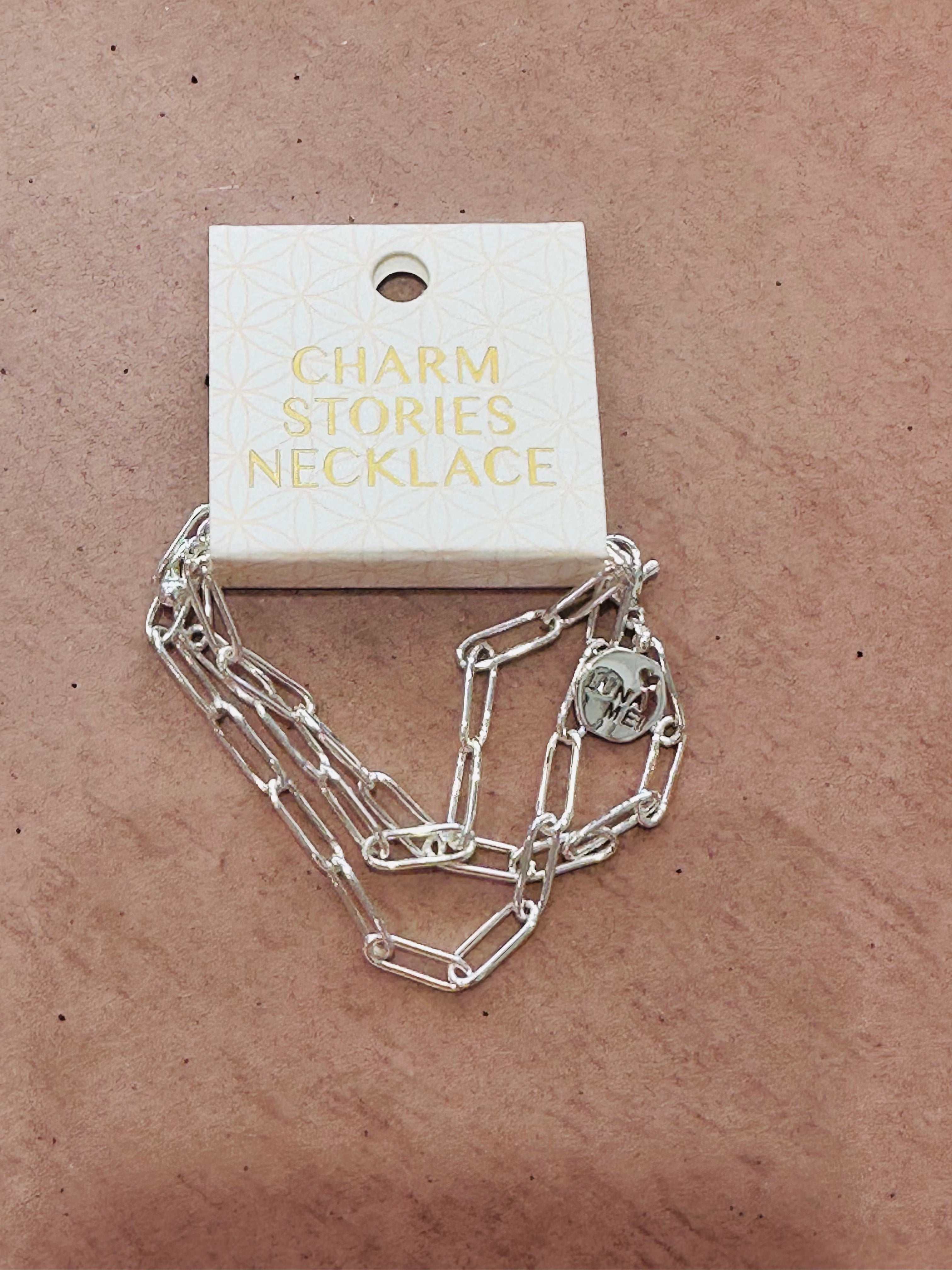 Paperclip Necklace in Silver