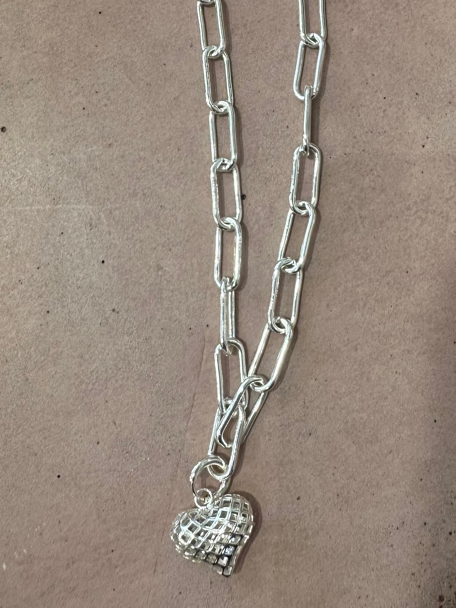 Charm silver Necklace