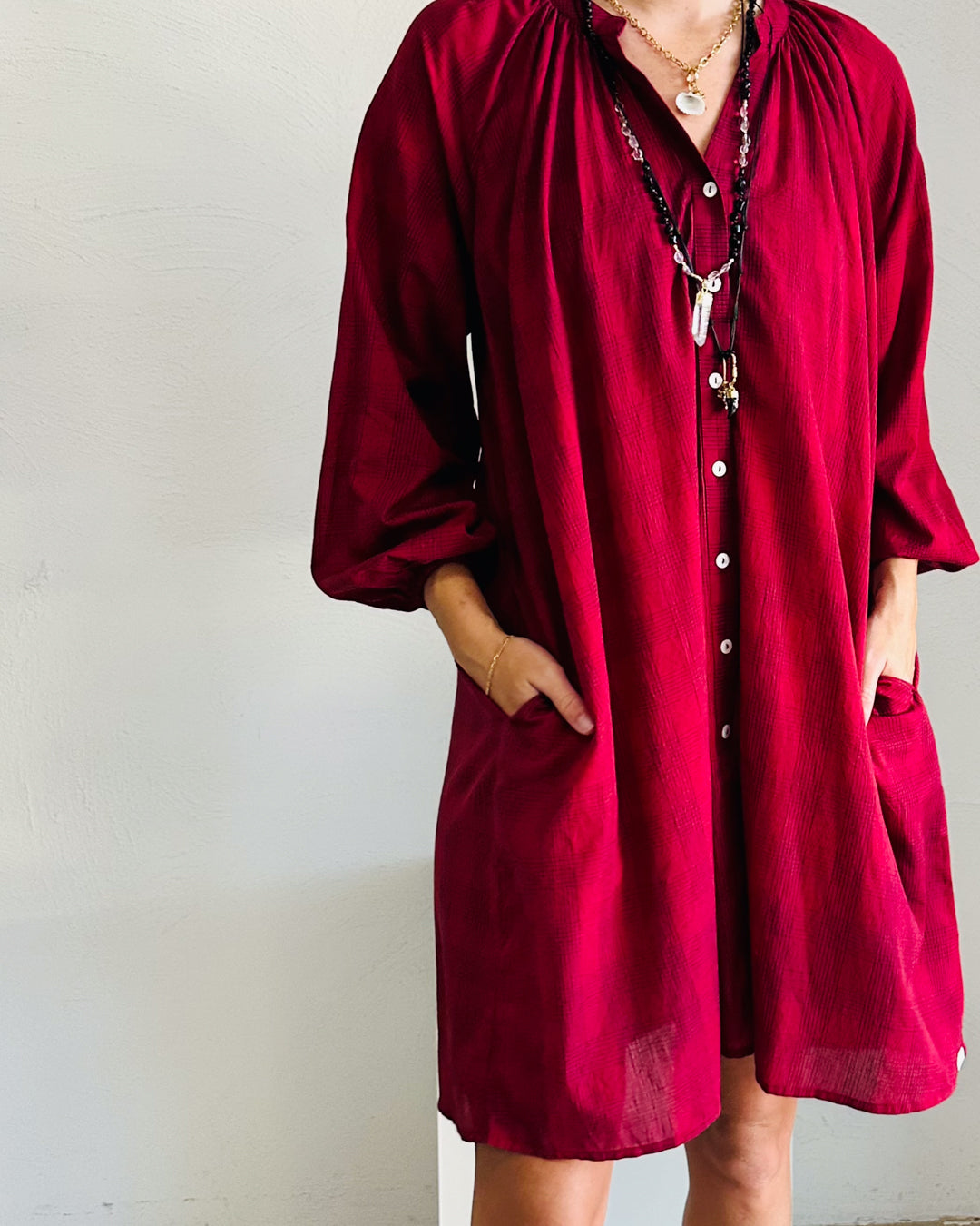 Ruby Check Jane Dress