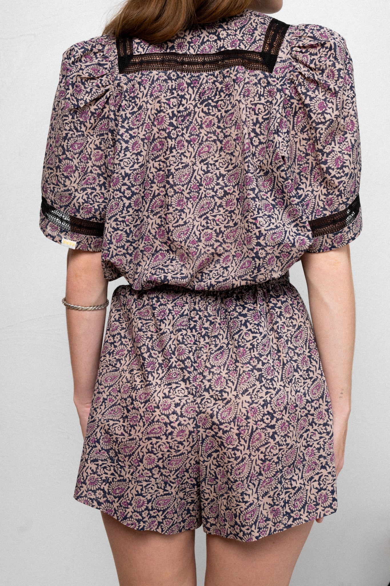Shadow Paisley Blouse