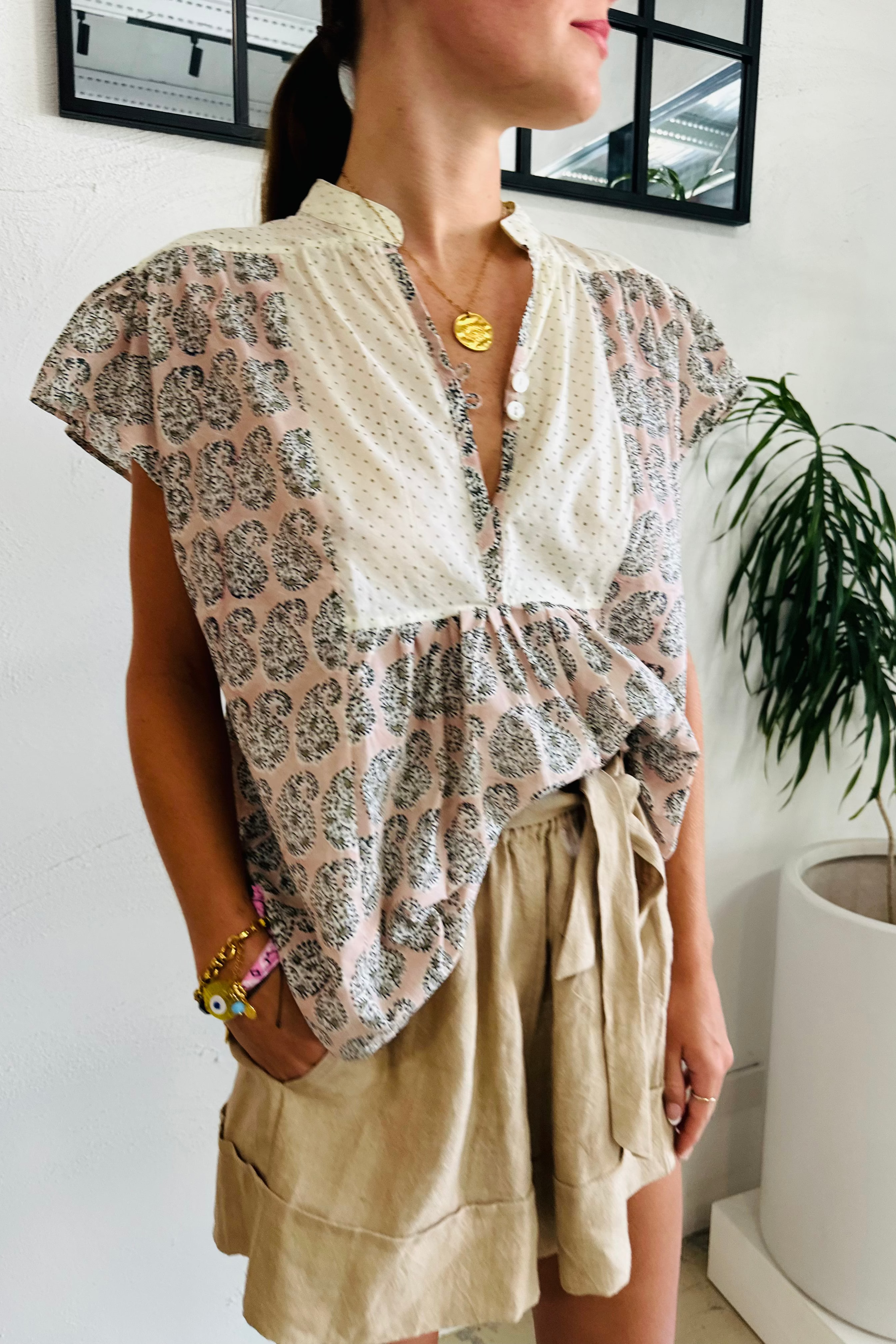 Birdie Linen Short