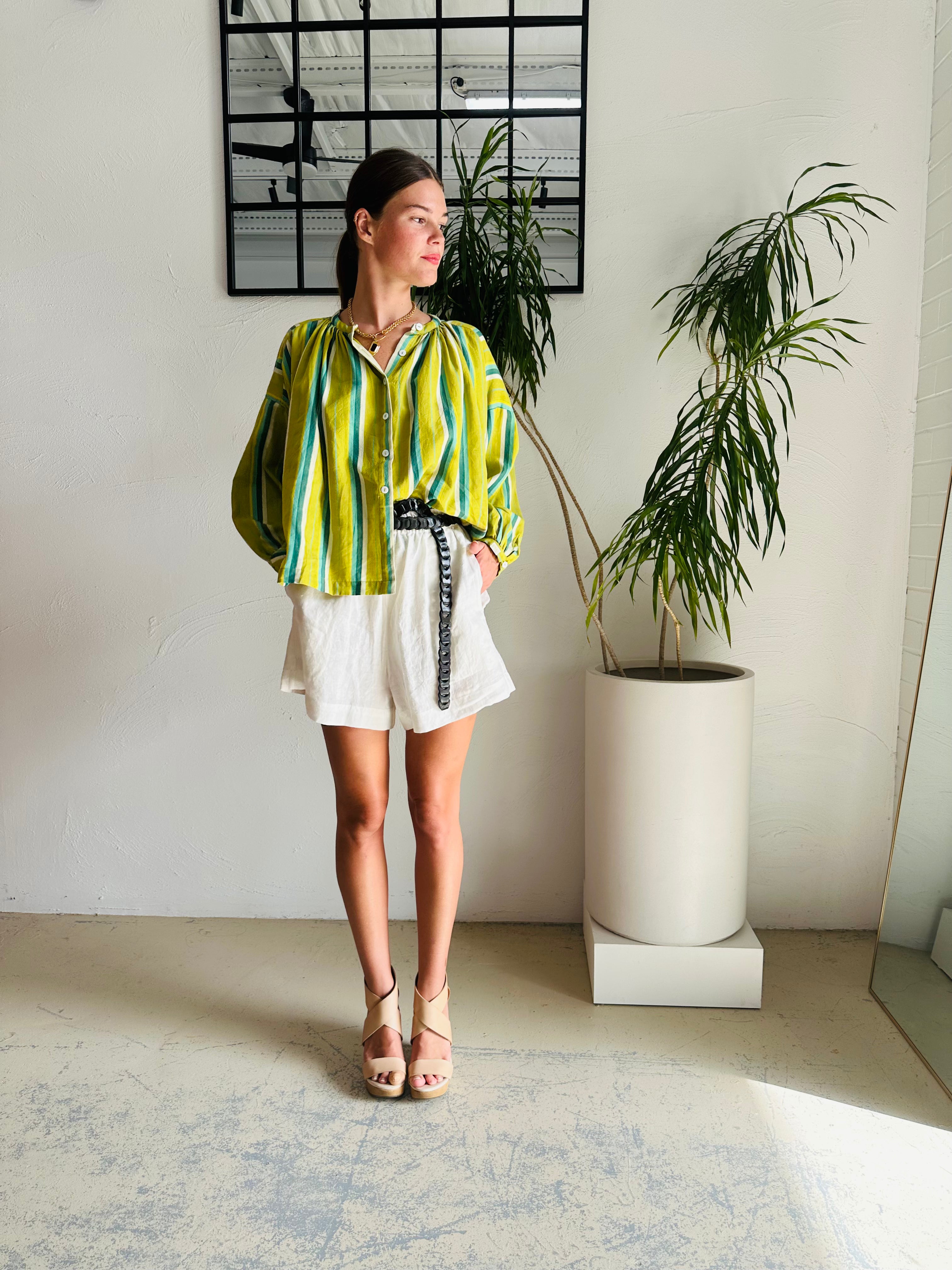 Jane Blouse - Jupiter Stripe