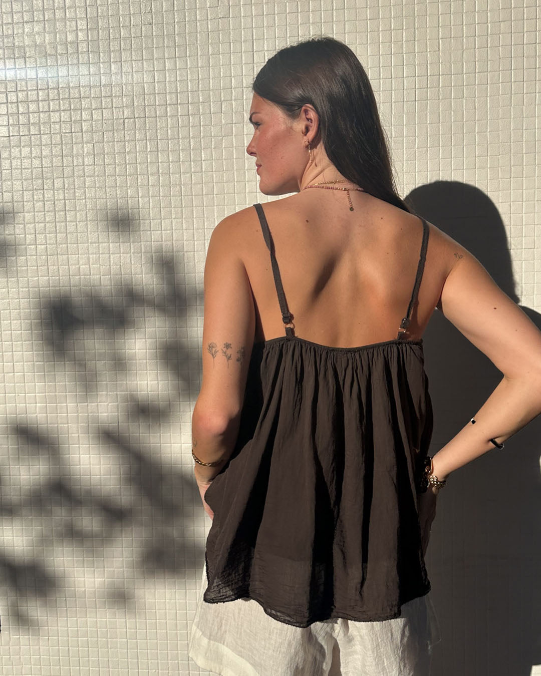 Allegra Cami - Cocoa