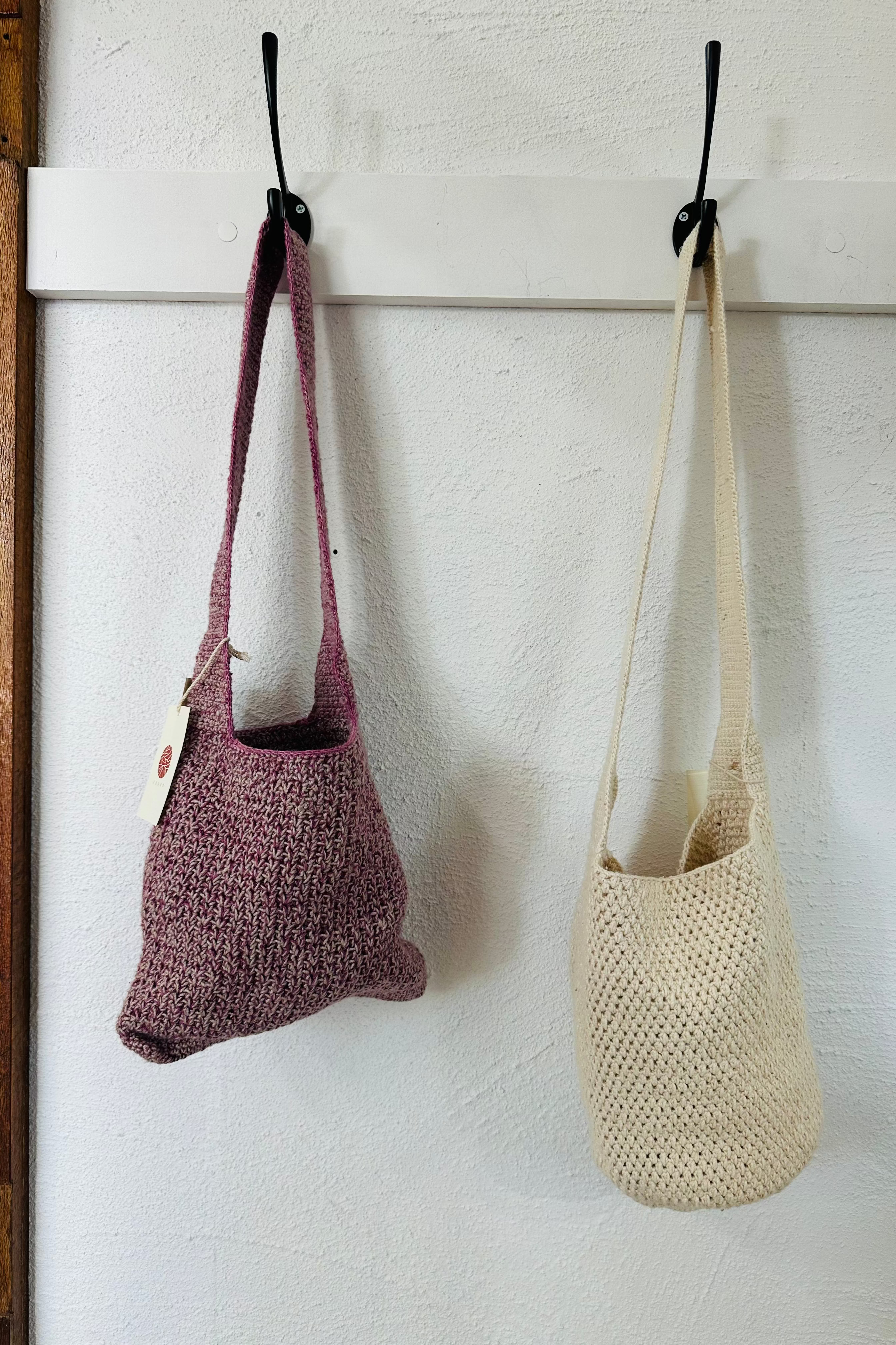 Plant Dyed Hand Crochet Bag - Small
