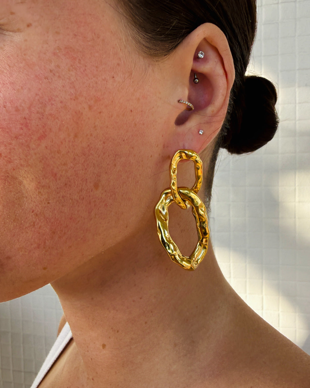Infinity Drop Earrings