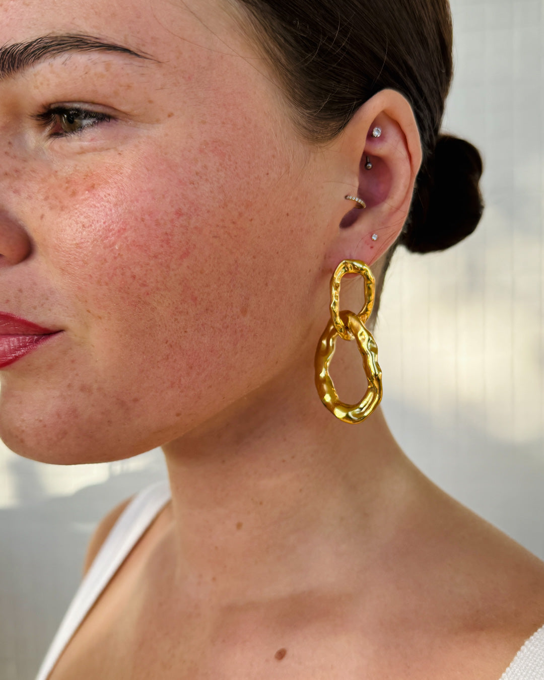 Infinity Drop Earrings
