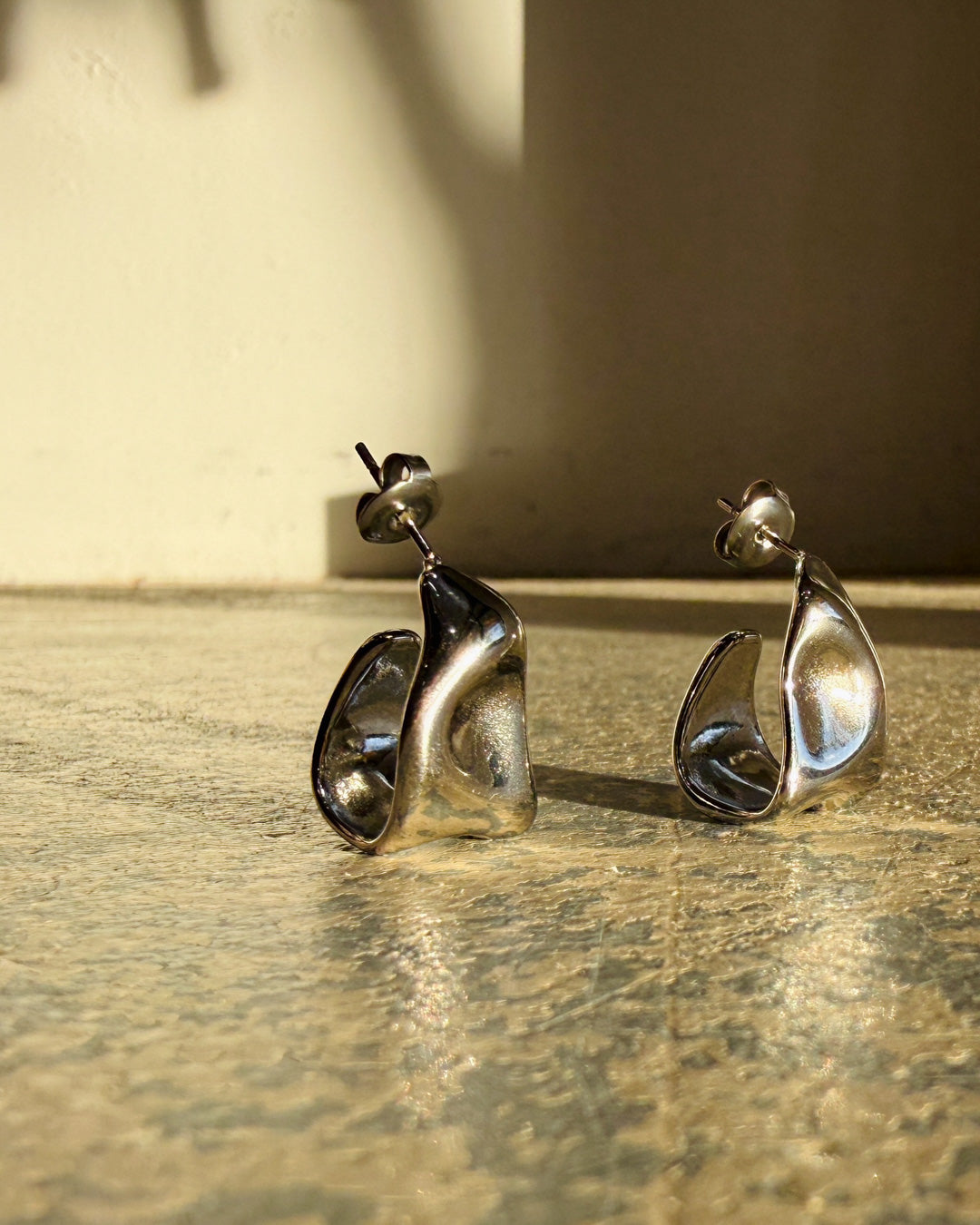 Sol Hoop Earrings Silver