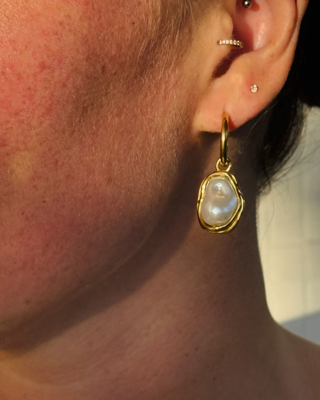 Fresh Drop Huggie Earrings