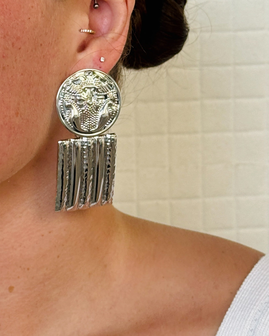 Warrior Drop Earrings