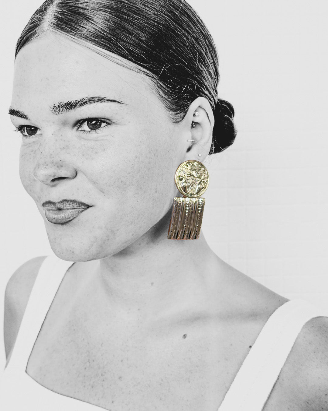 Warrior Drop Earrings