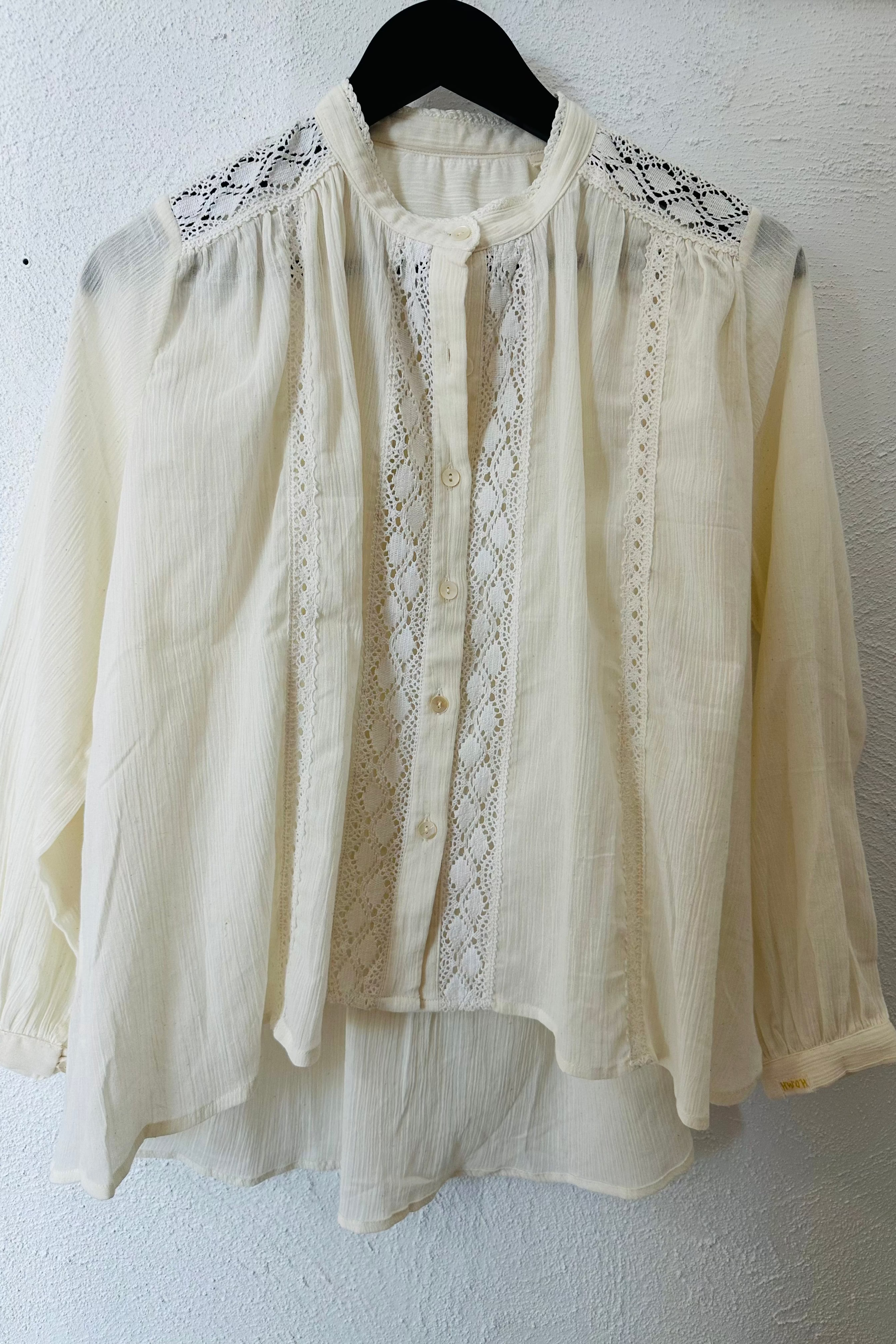 White Lucy Organic Cotton Blouse