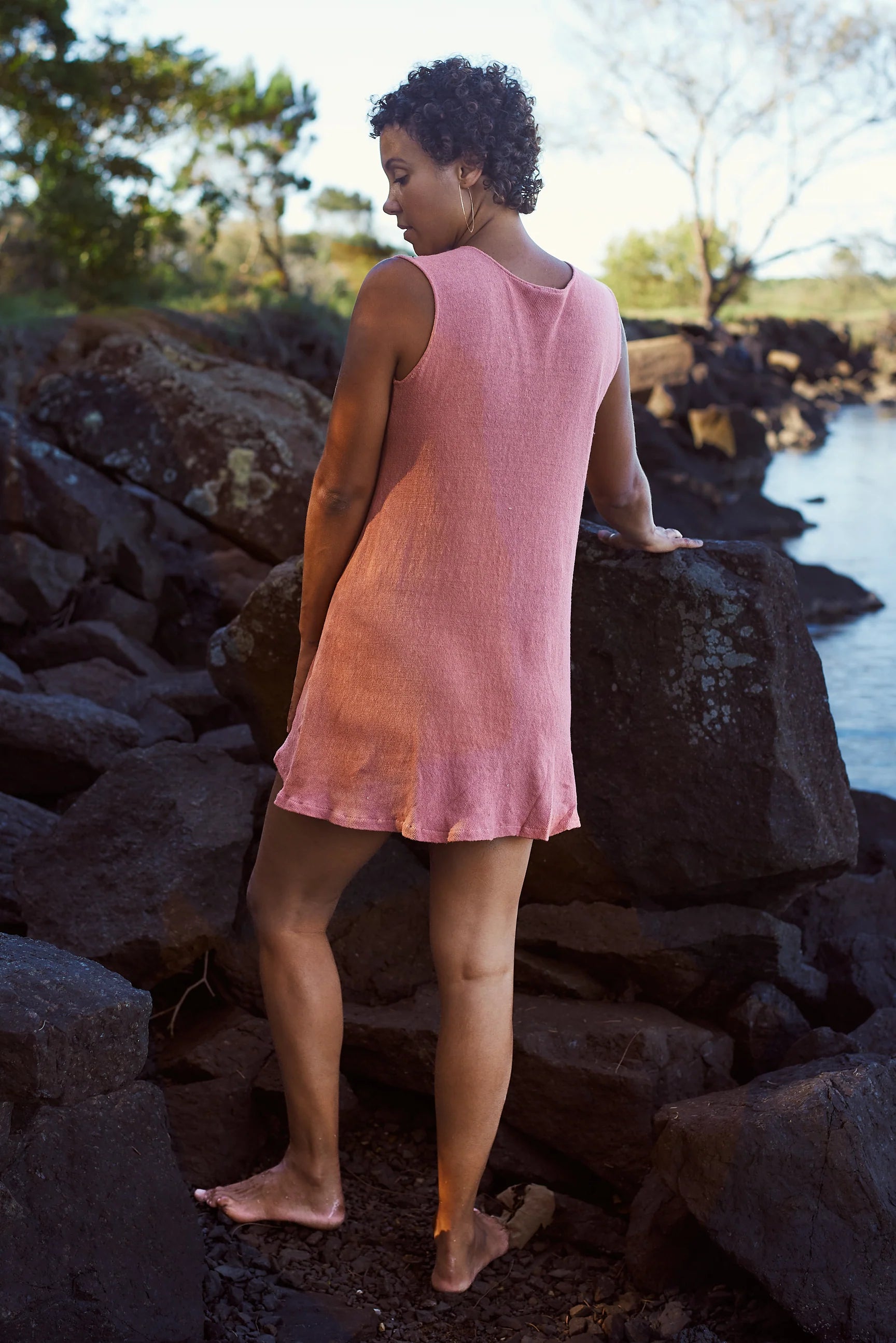 Twiggy Shift Dress Clay