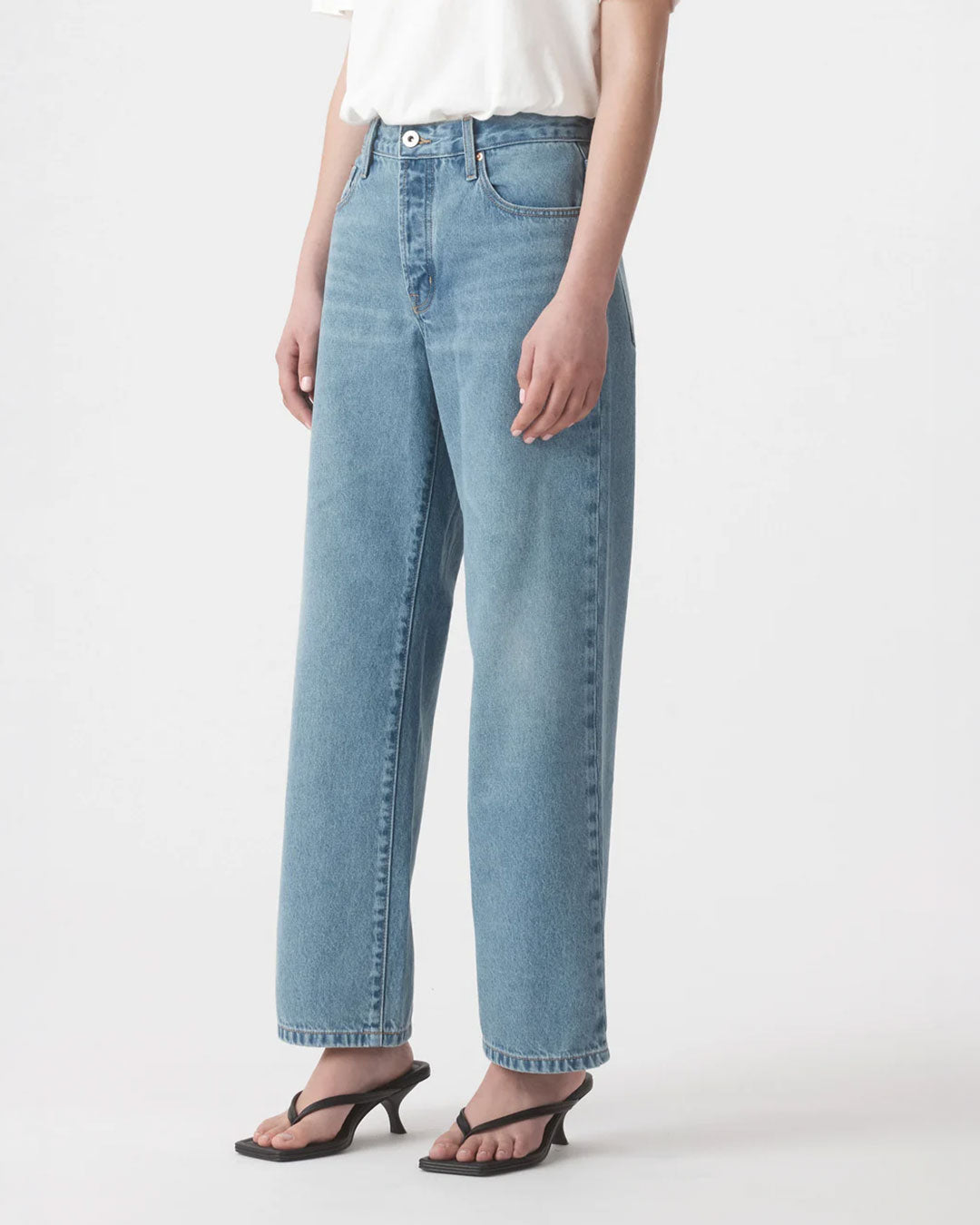 Rachel 29"Leg Mid Rise Boyfriend Leg Jean