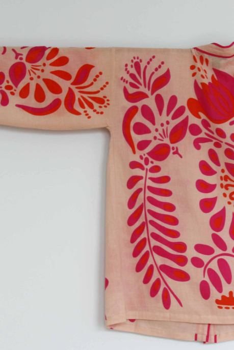 Pink Lotus Kimono