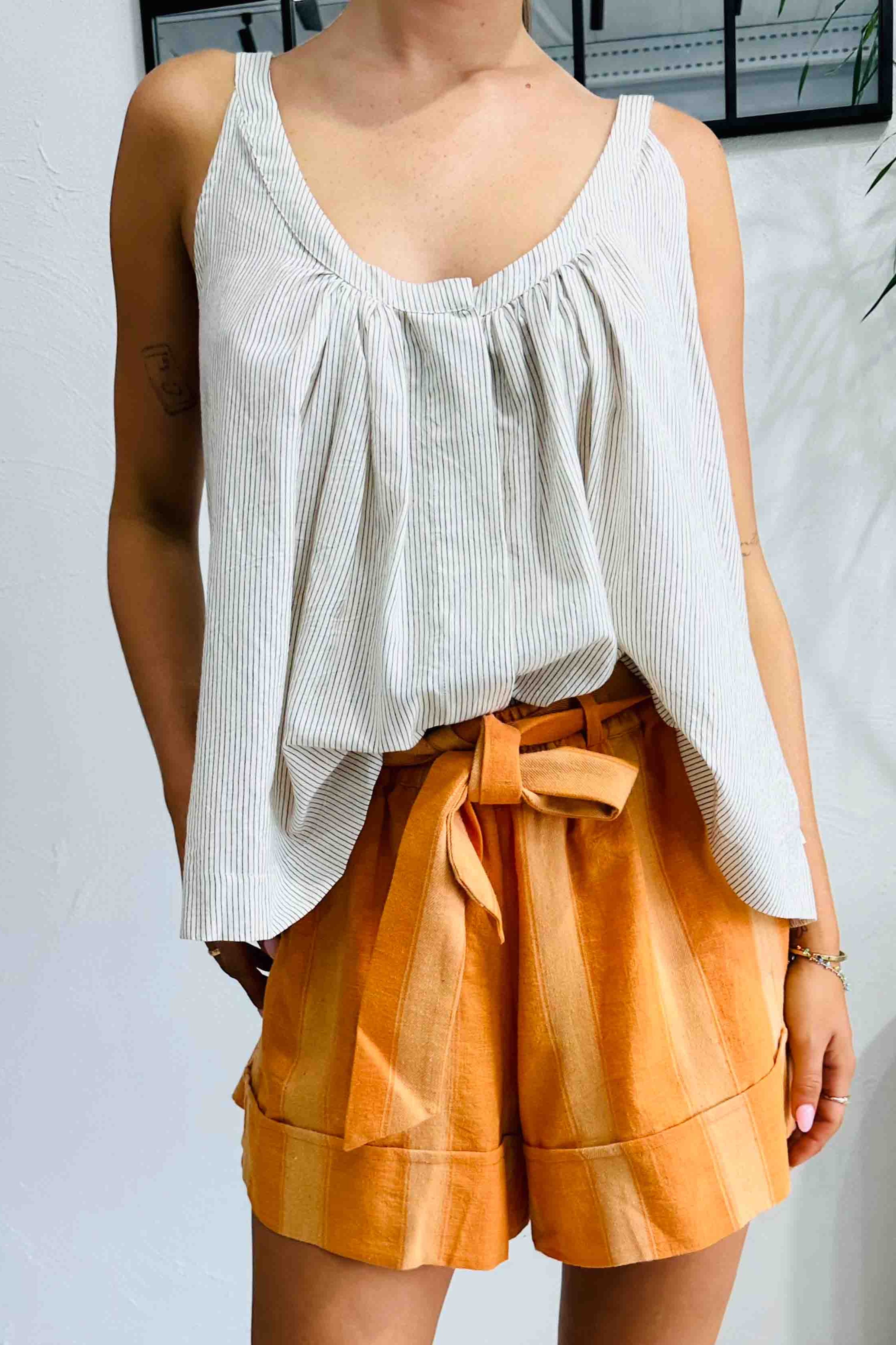Sunset Stripe Birdie Short
