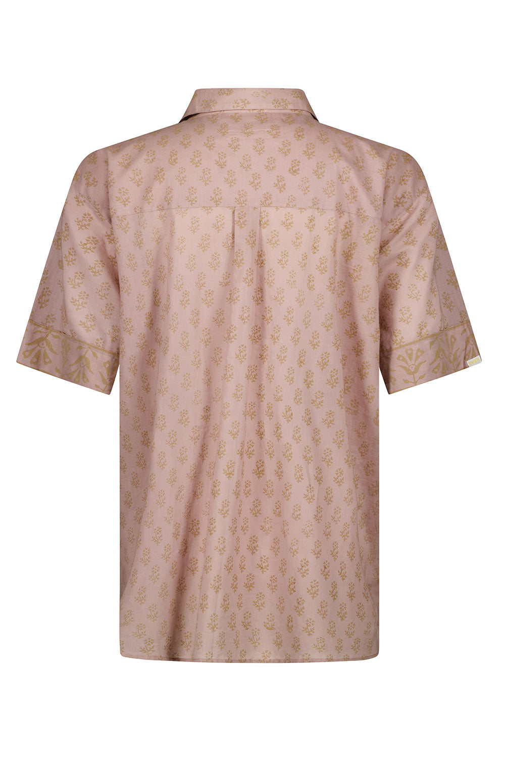 Pink Moon Blooms Organic Cotton Top