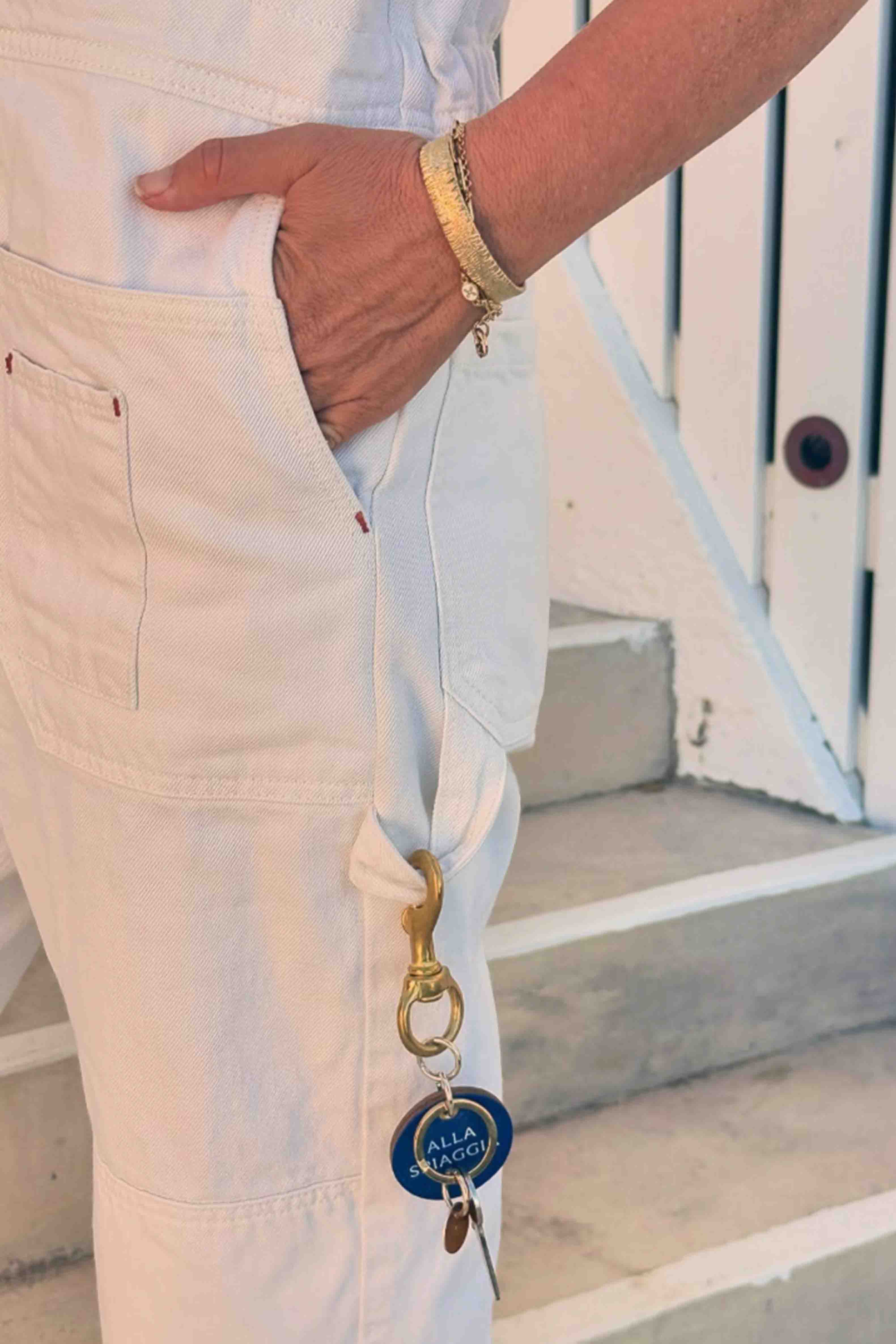 CANVS X OUTLAND DENIM UTILITY OVERALL