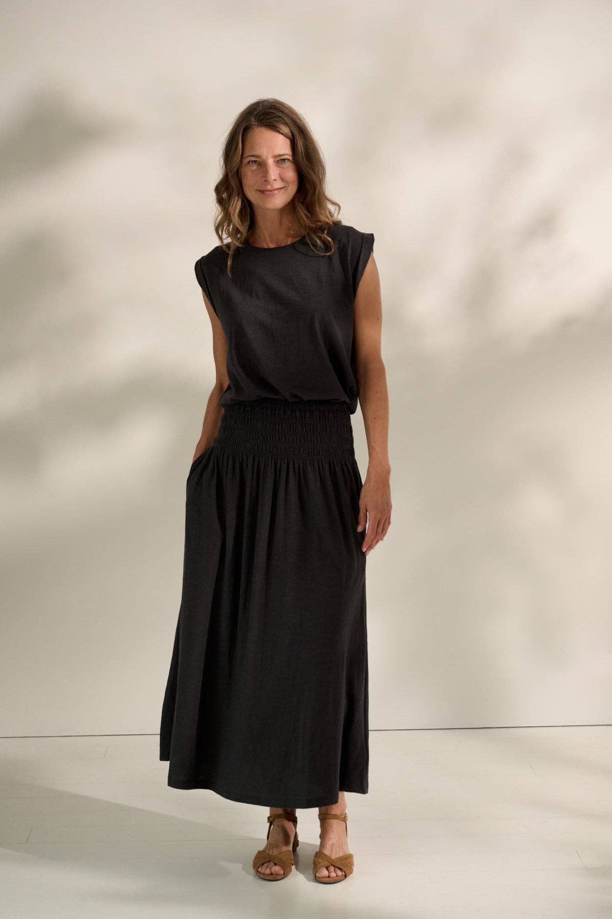 Accept tank top: Dark grey