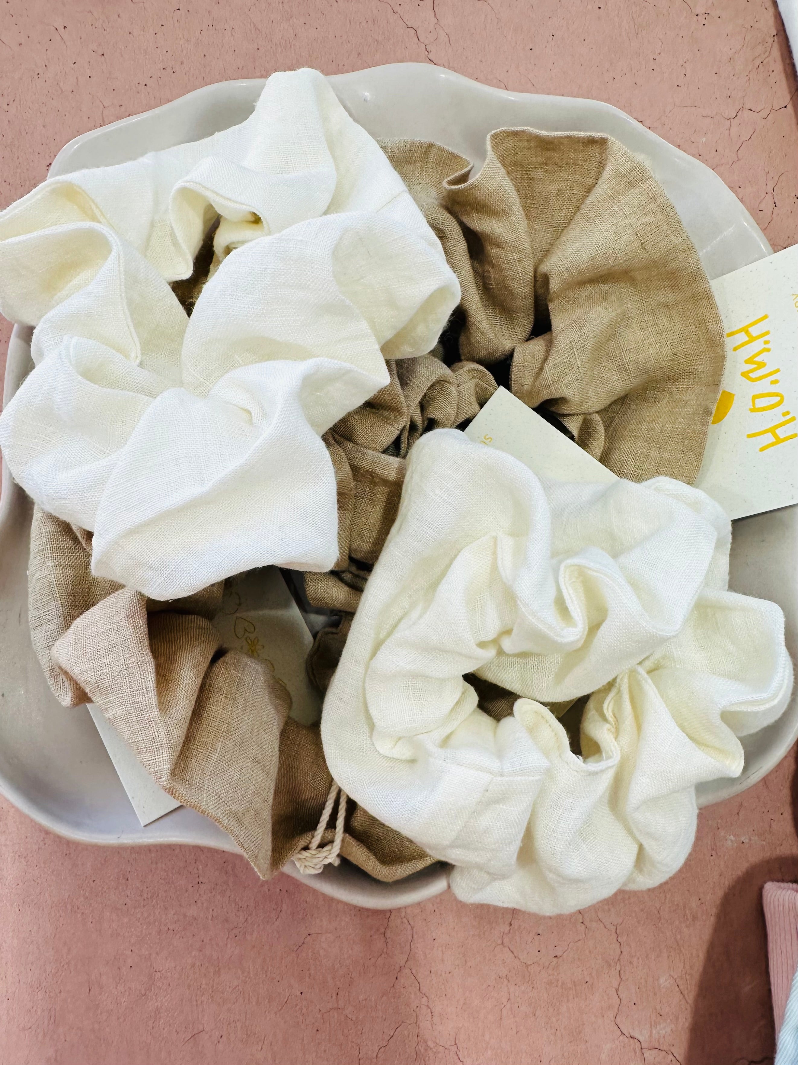 Linen Scrunchie