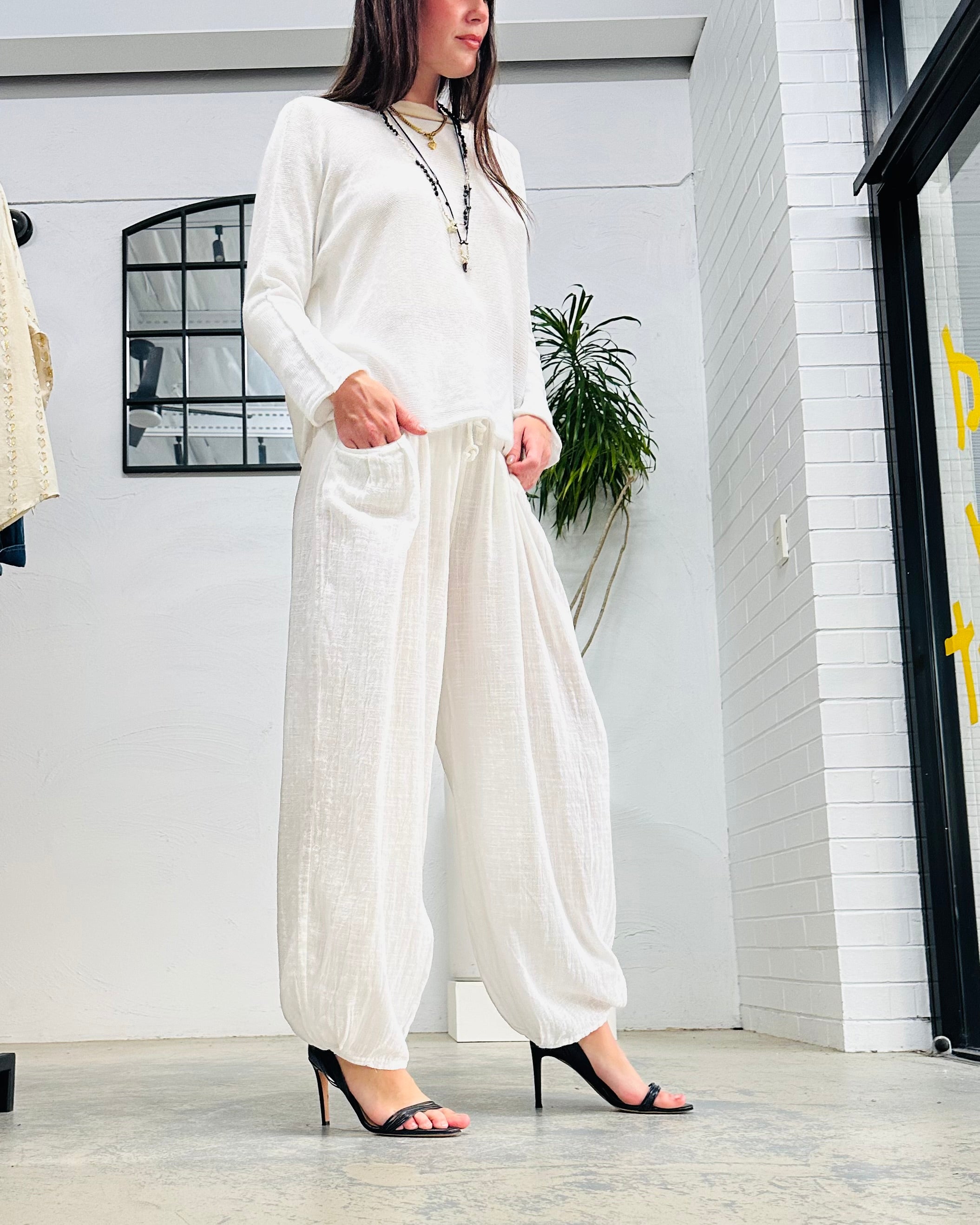 Geni Pant - Ivory