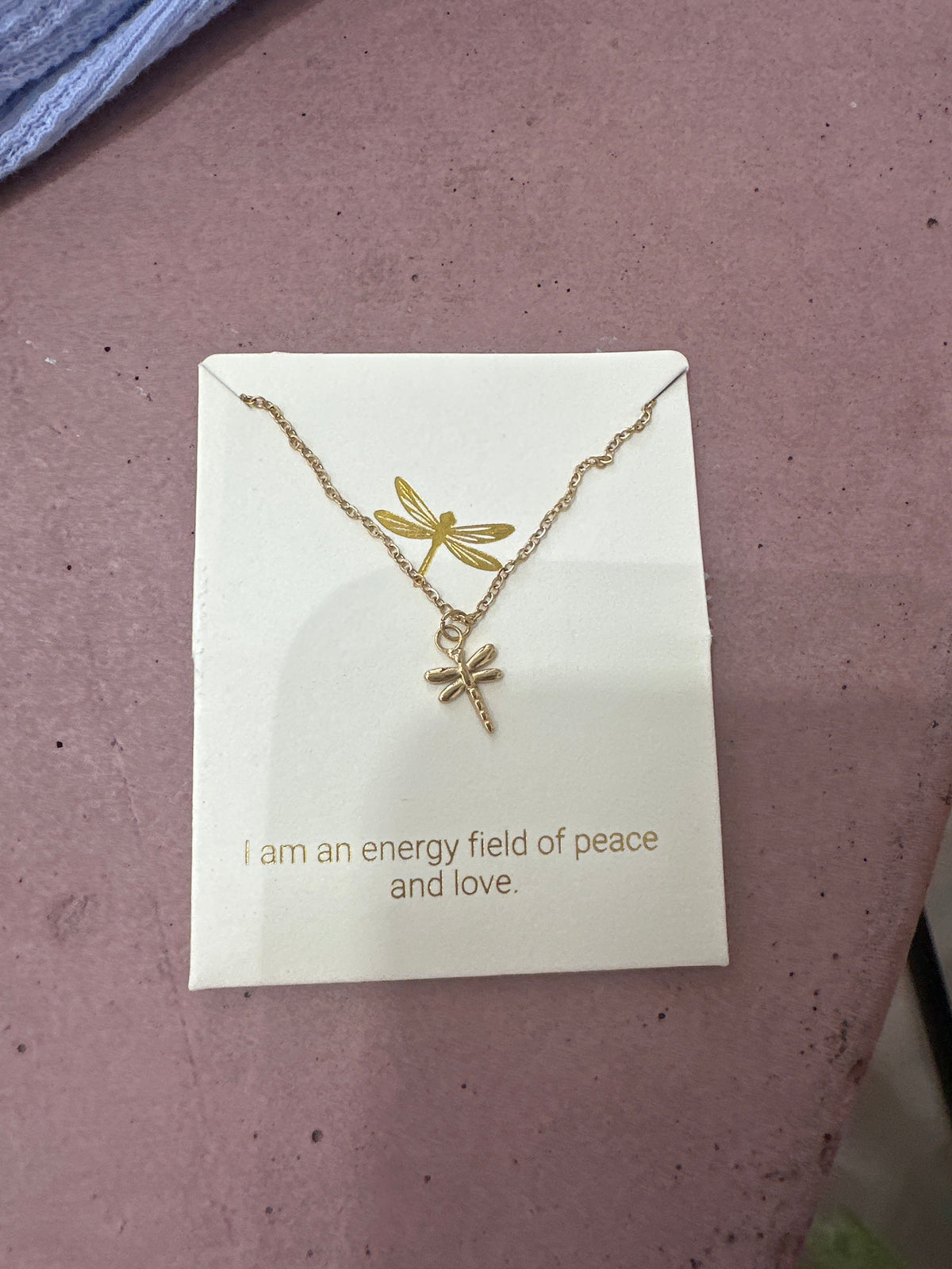 Dragonfly Inspiration Necklace