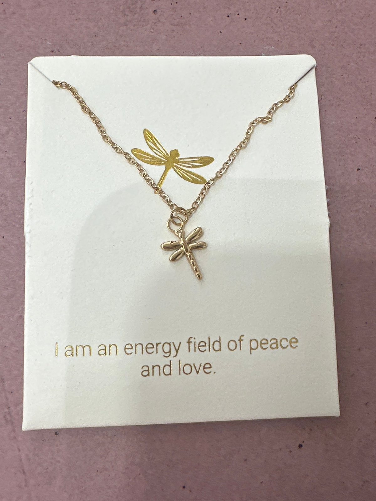 Dragonfly Inspiration Necklace