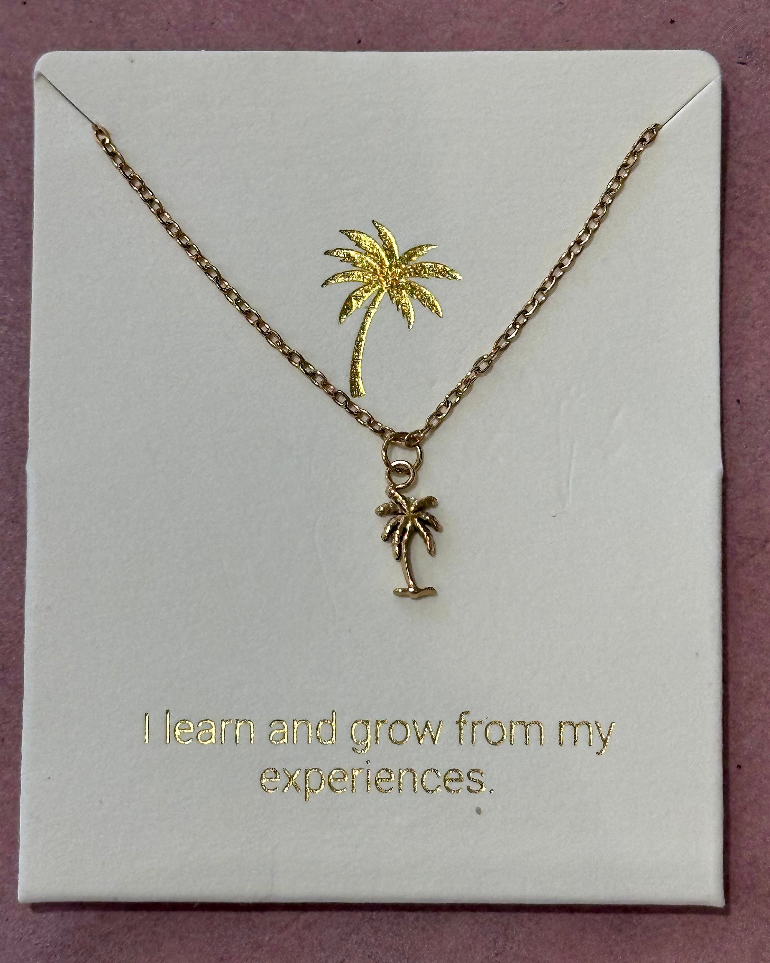 Palm Inspiration Necklace