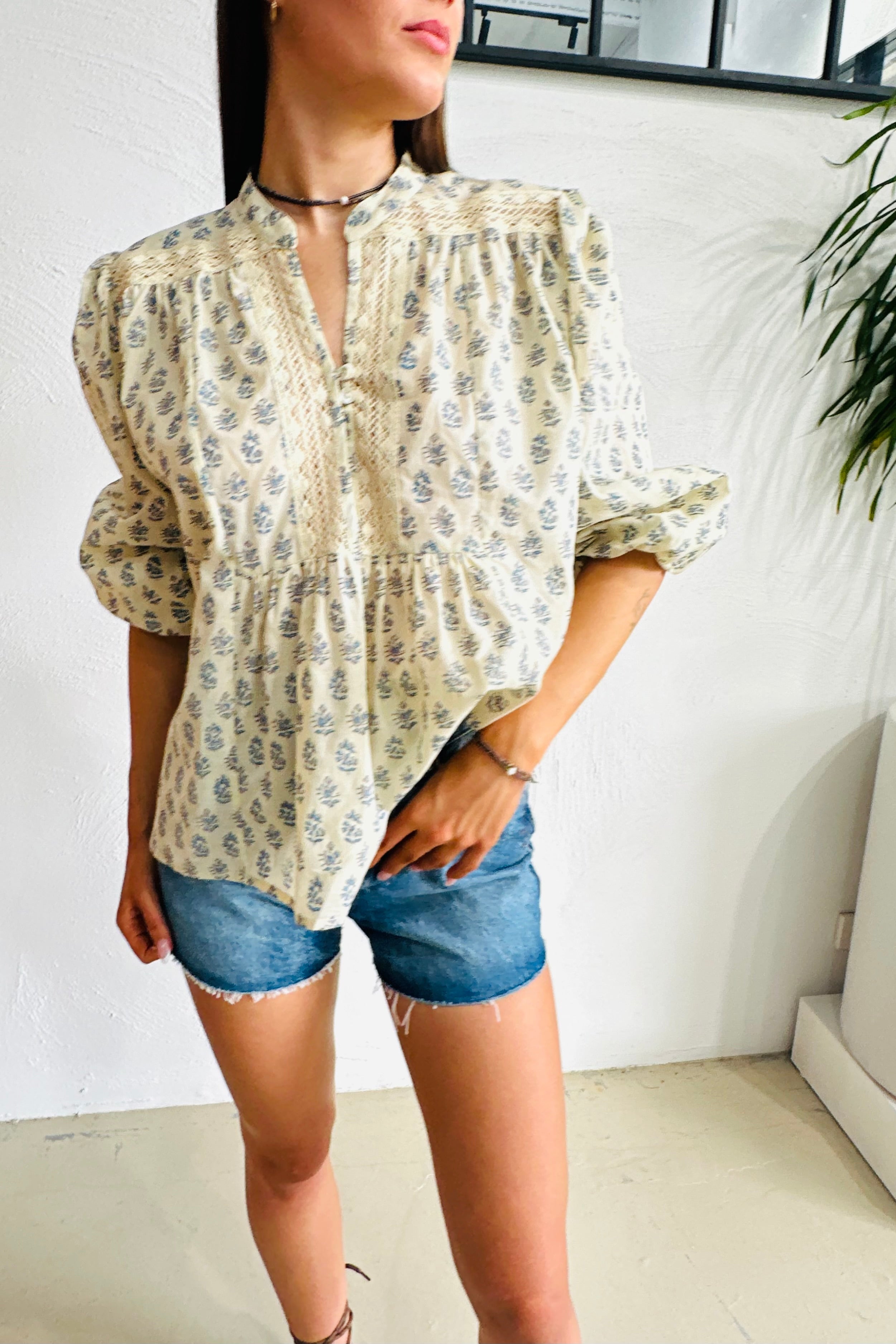 Empress  Organic Cotton Blouse