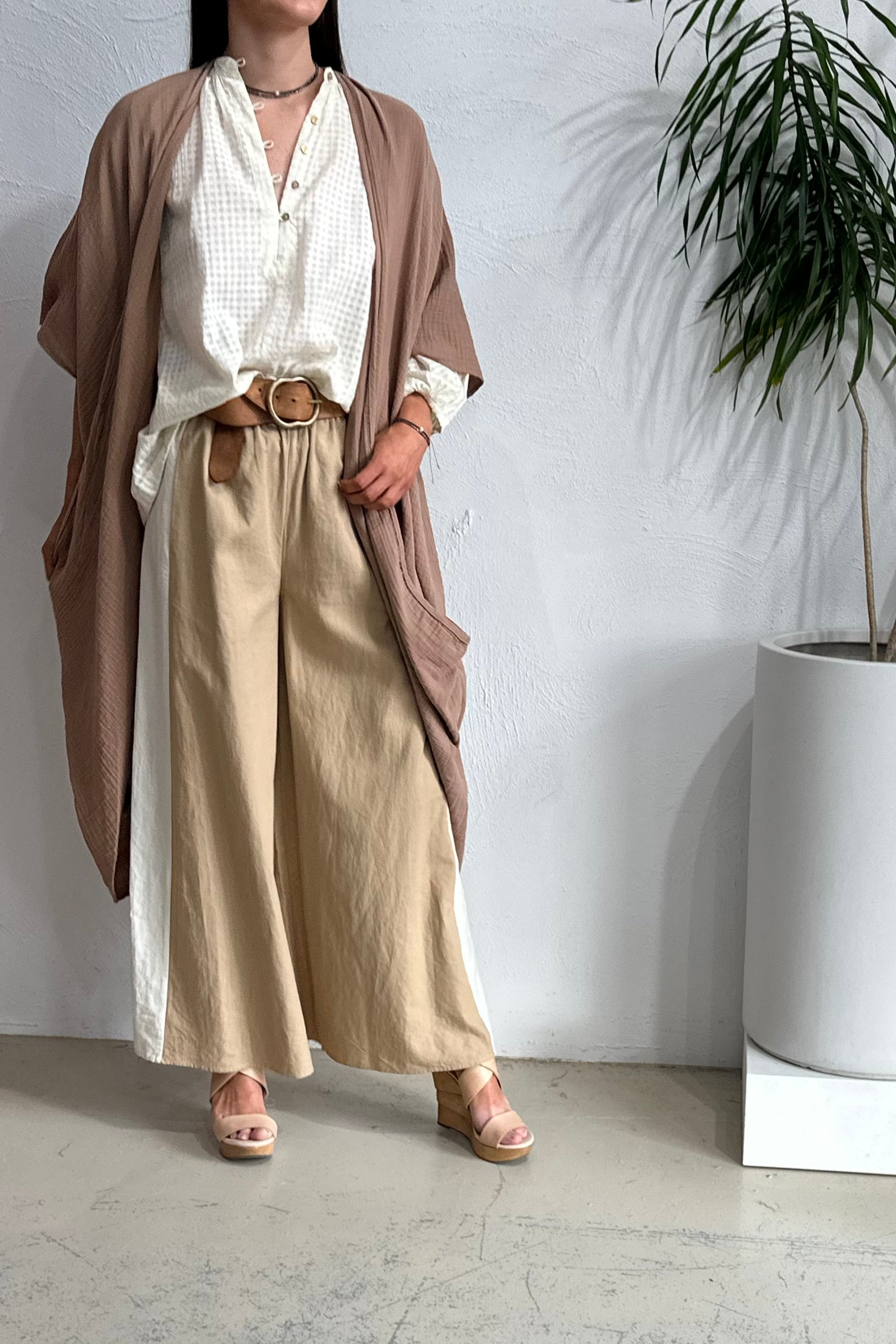 Praline Tulip Kimono