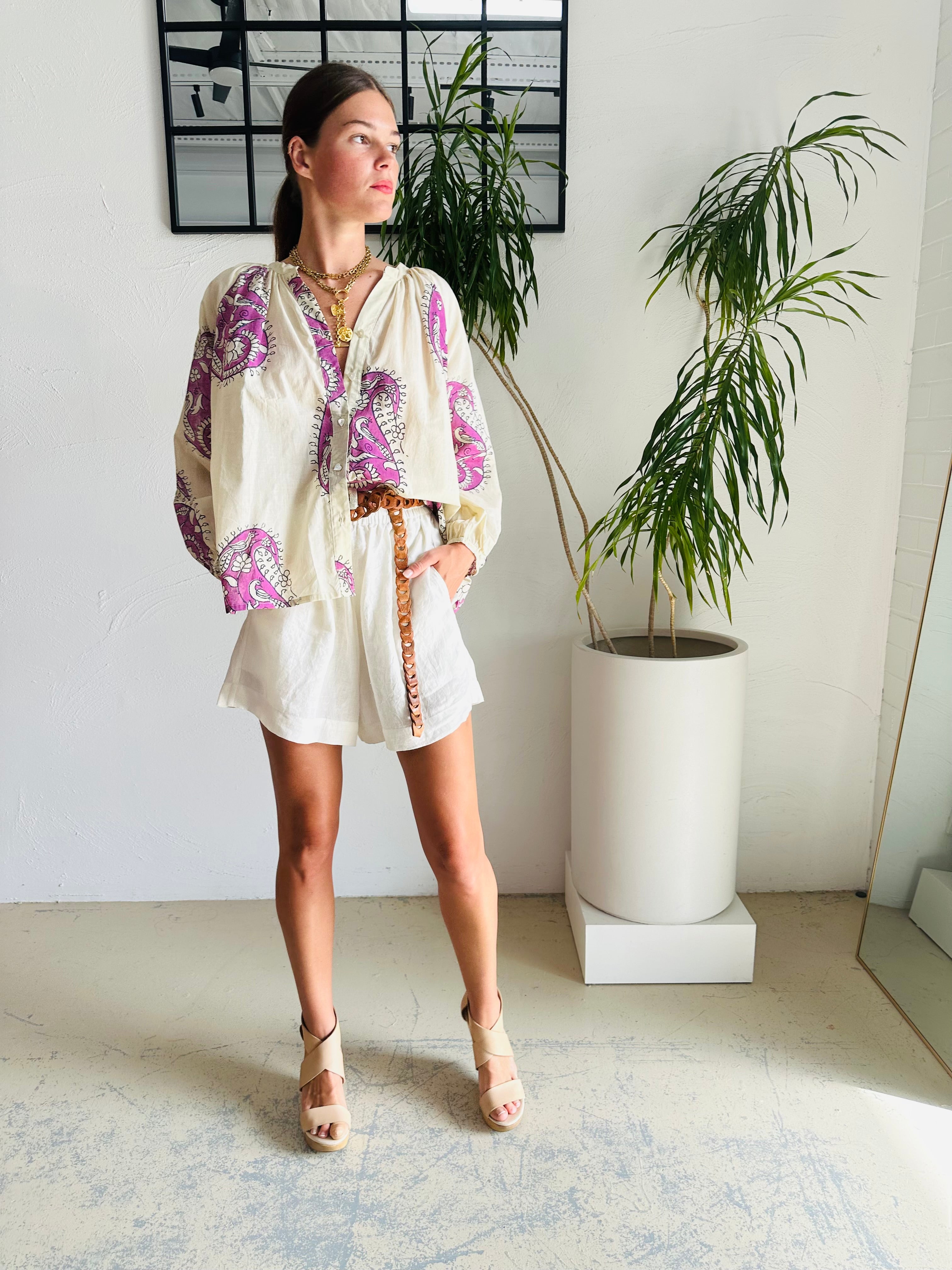 Birdie Paisley Blouse