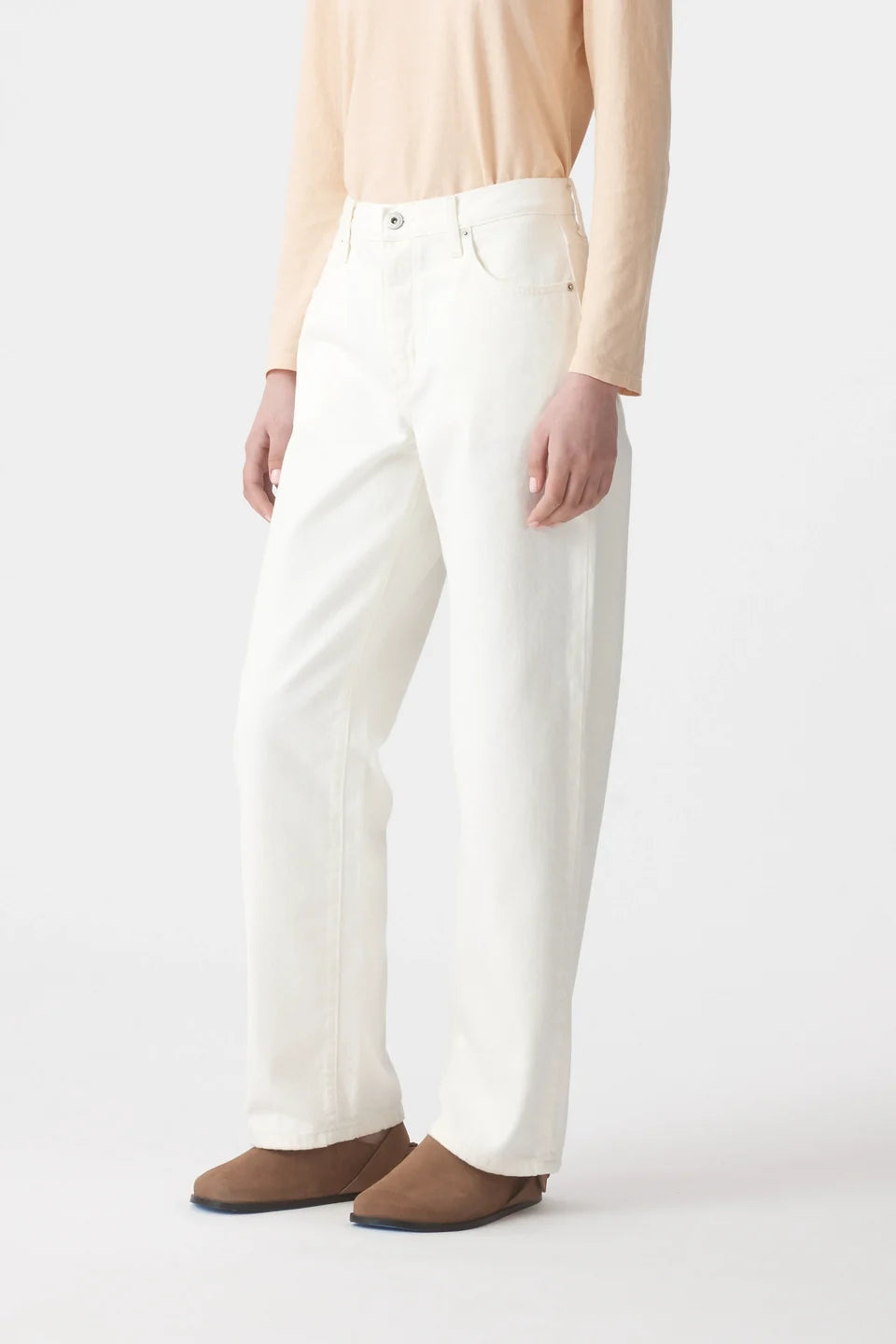BONE Rachel 29"Leg Mid Rise Boyfriend Leg Jean