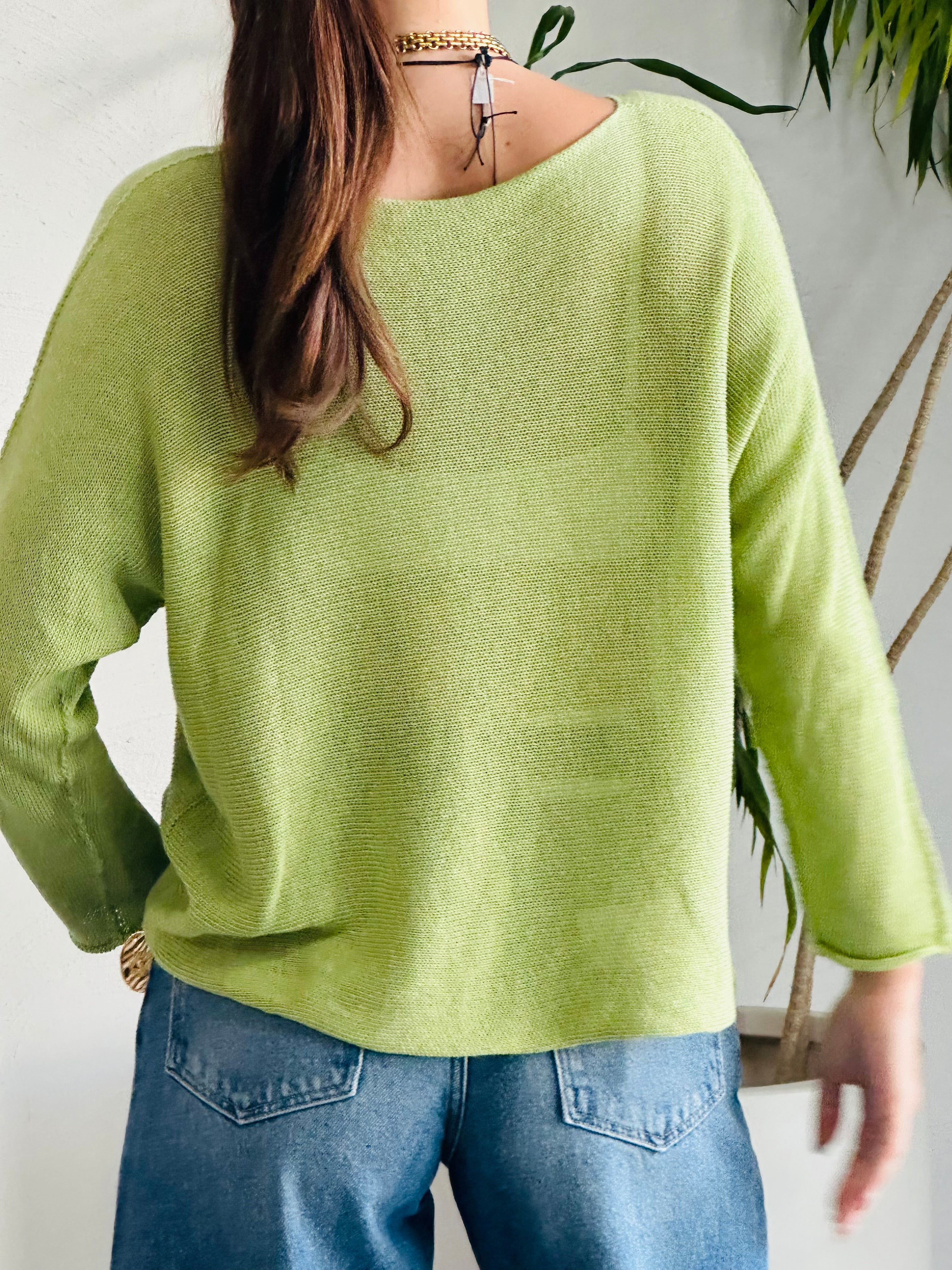 Isabel Knit - Sage