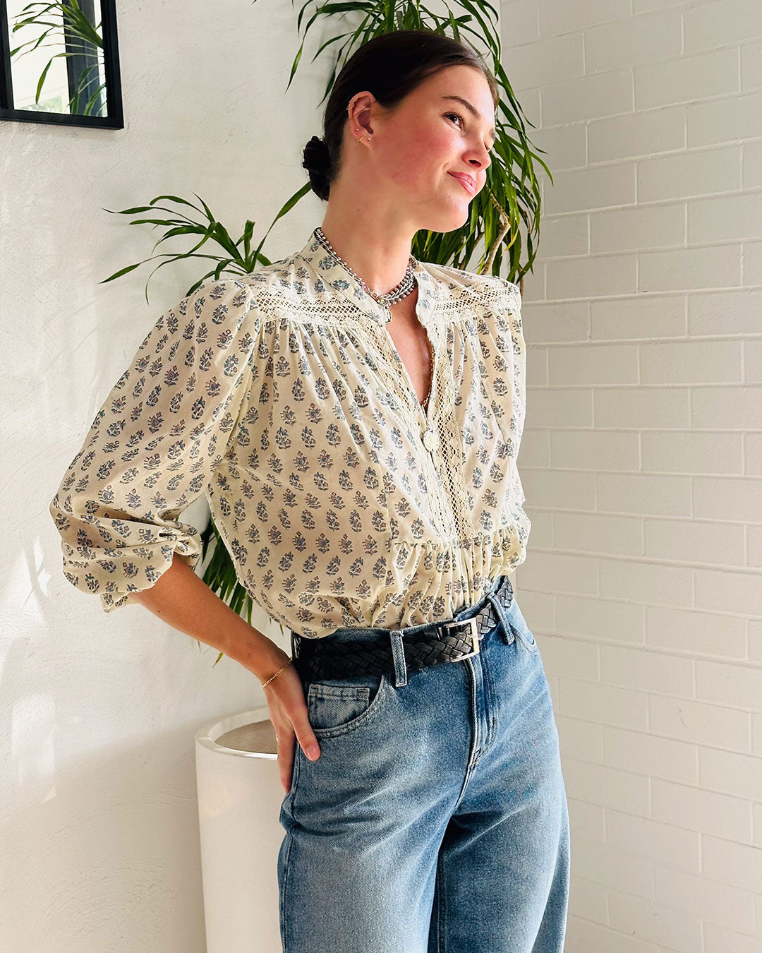 Empress  Organic Cotton Blouse