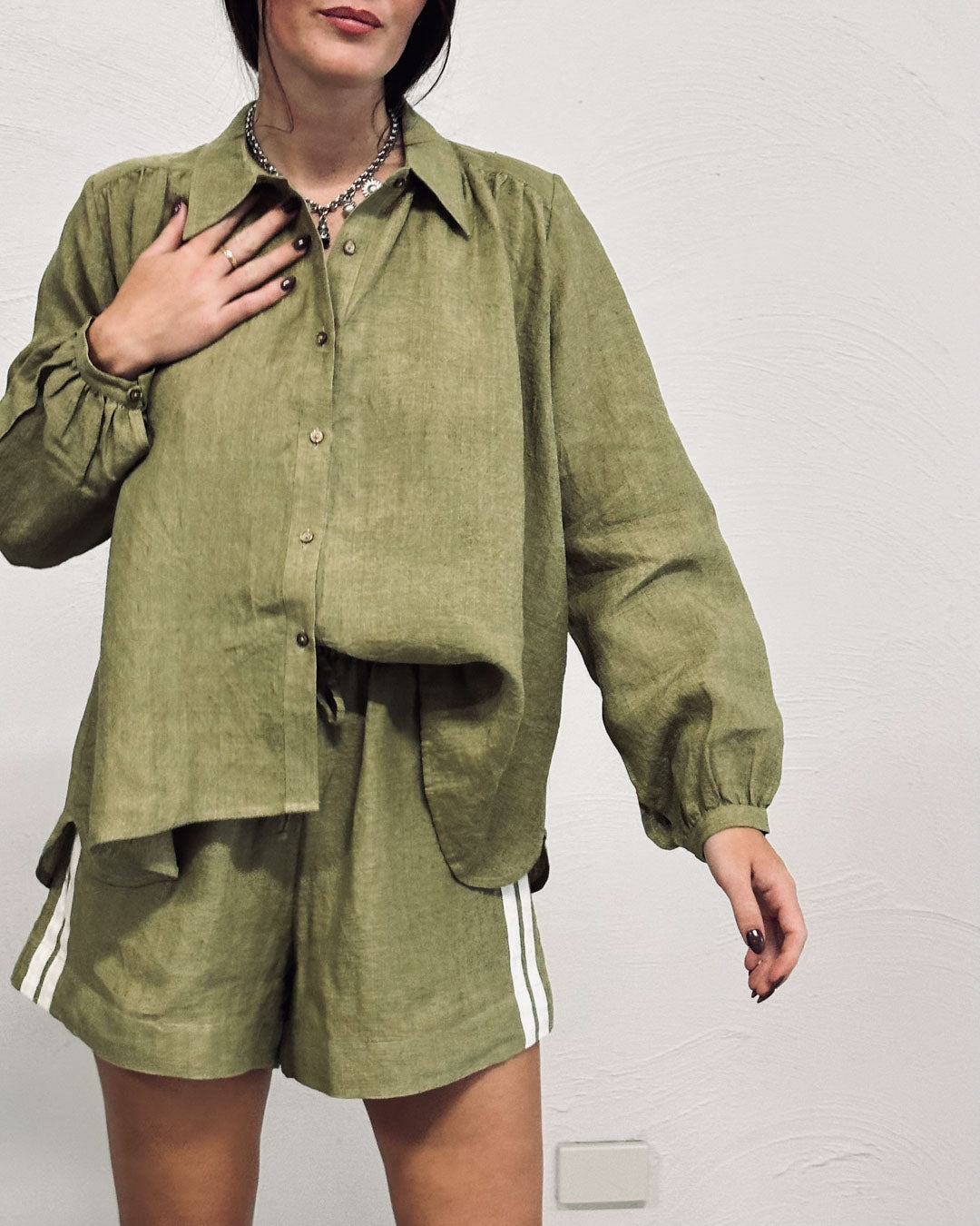 Milla Blouse - Pistachio