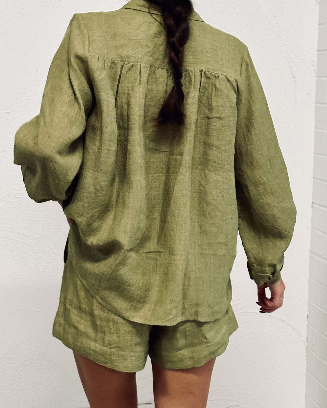 Milla Blouse - Pistachio