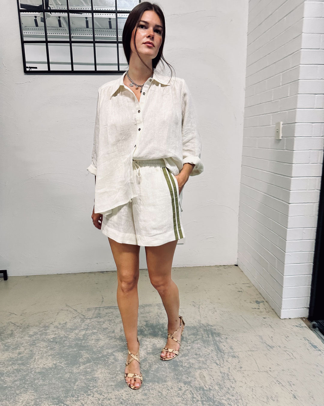Milla Blouse - Cloud White