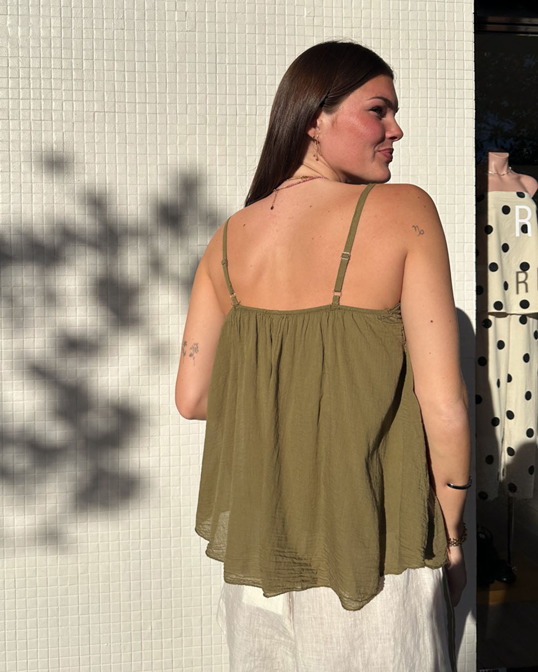Allegra Cami - Pistachio