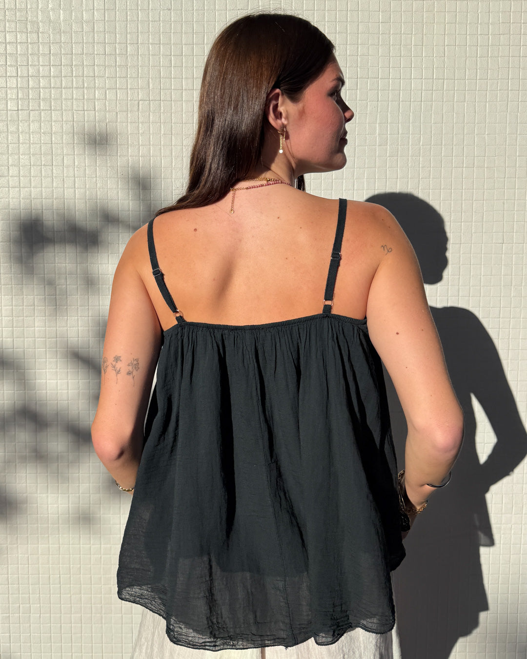 Allegra Cami -Black