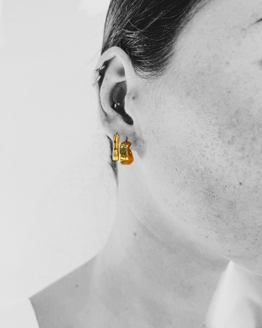 Angel Hoop Earrings