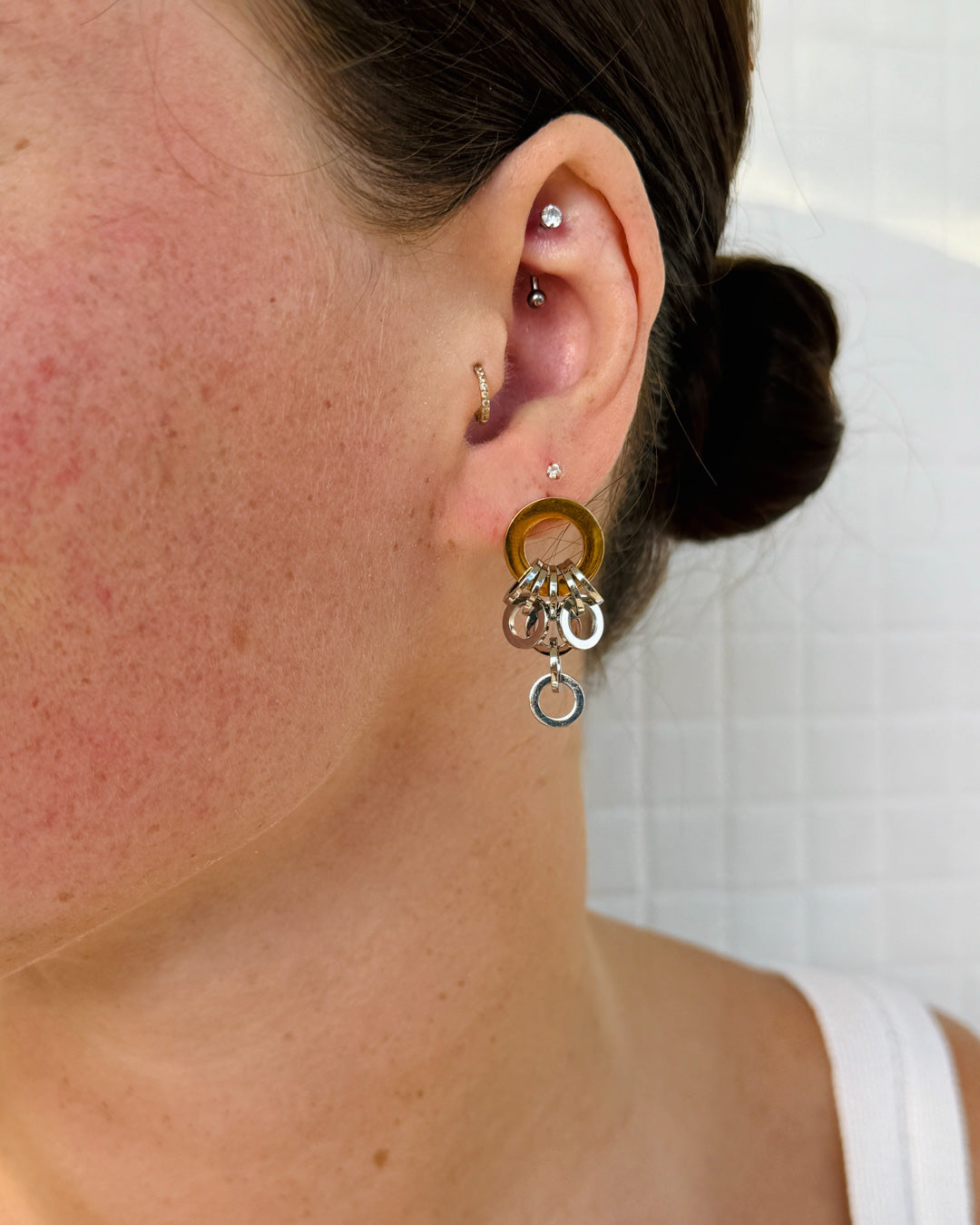 Mystic Cluster Earring