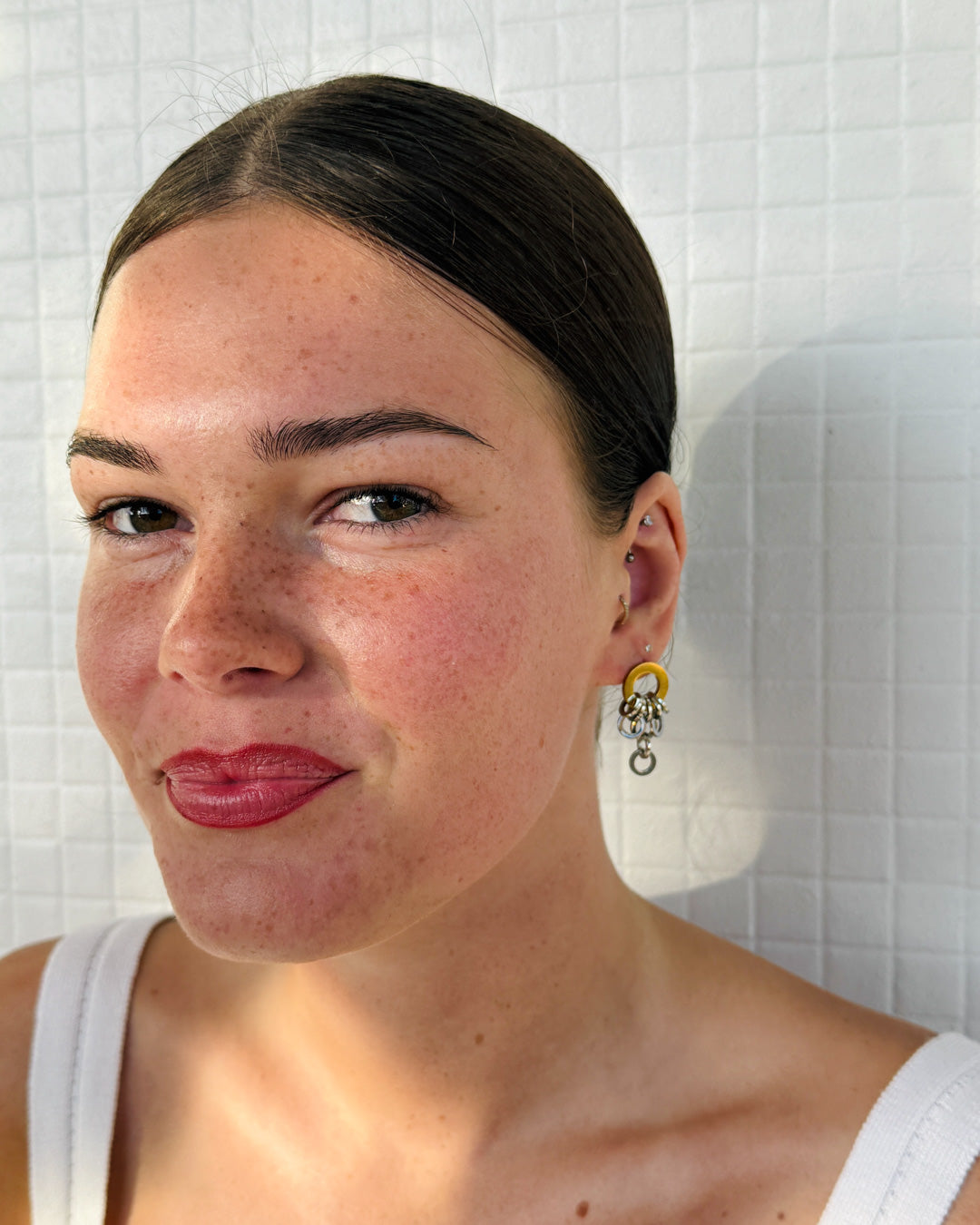 Mystic Cluster Earring